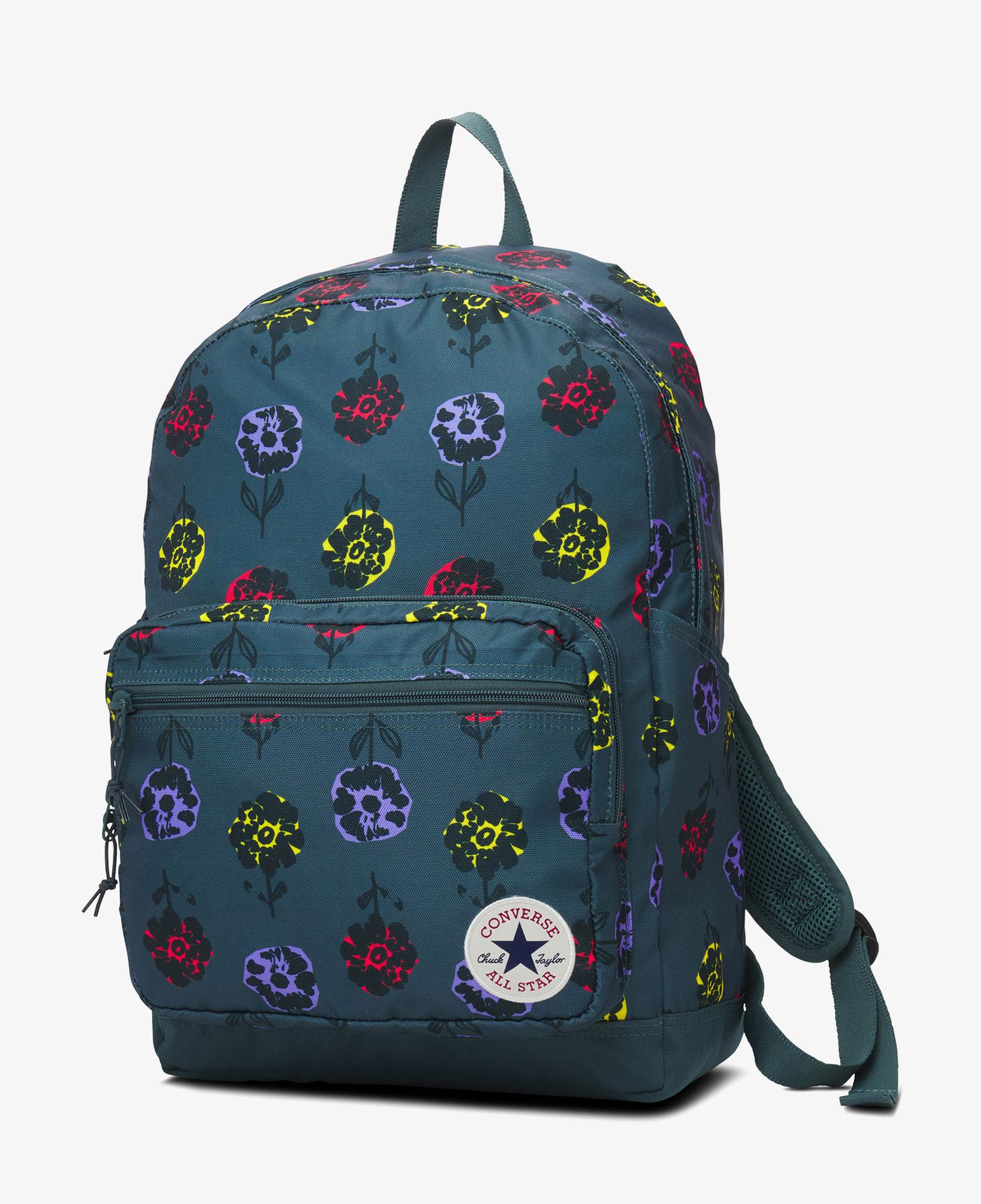 Converse Floral Go 2 Unisex Yeşil Sırt Çantası