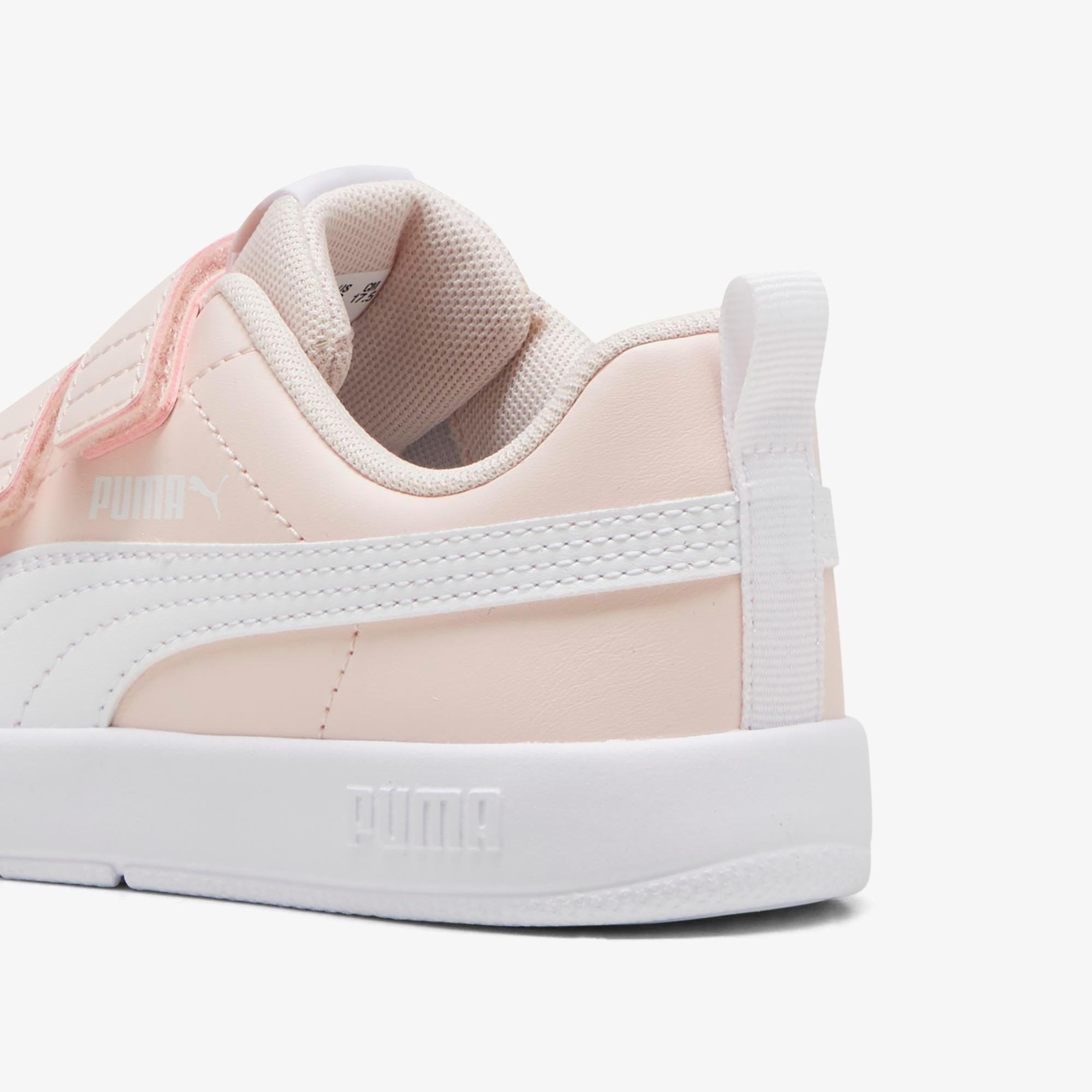 Puma Courtflex V3 V PS Çocuk Pembe Spor Ayakkabı