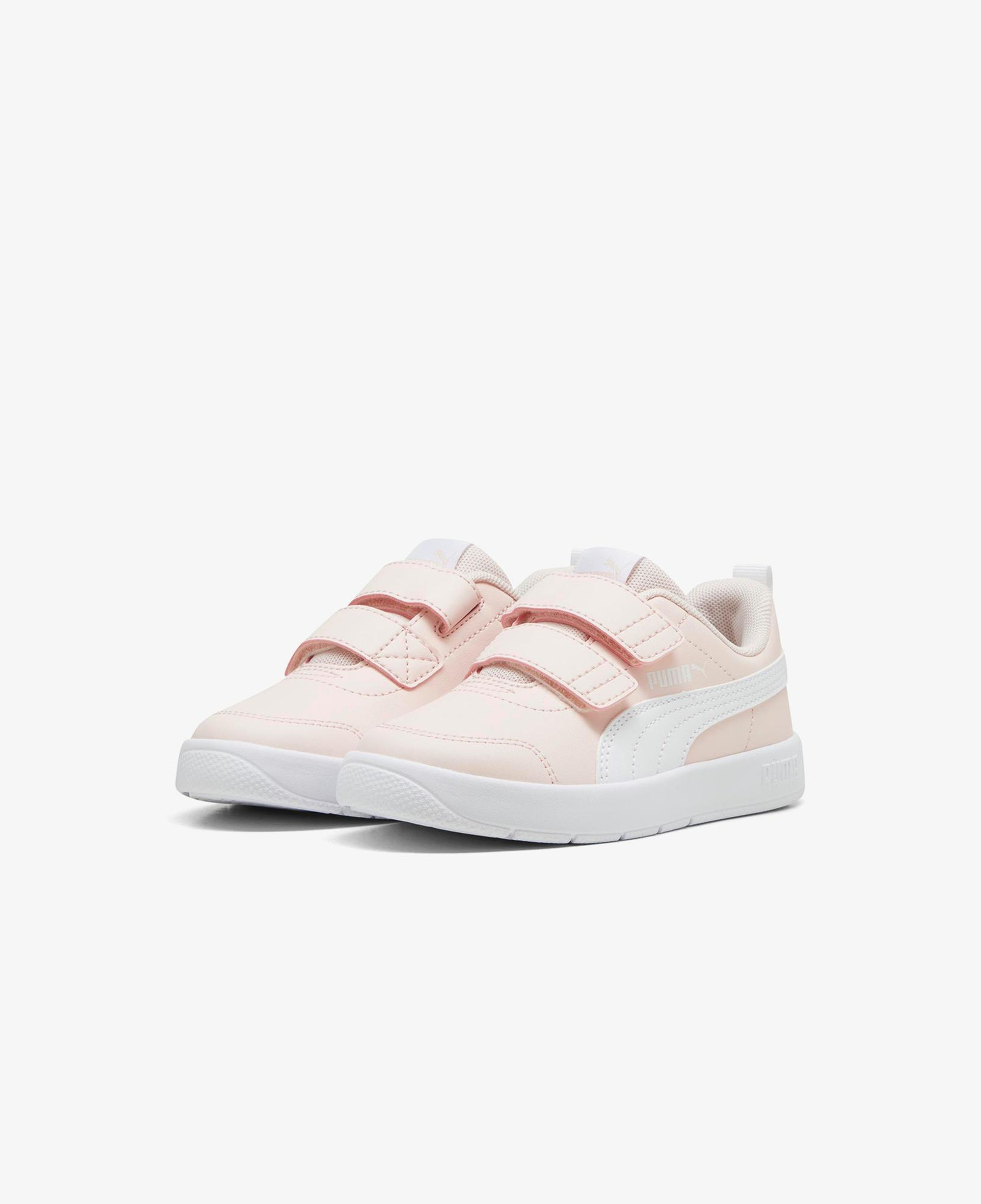 Puma Courtflex V3 V PS Çocuk Pembe Spor Ayakkabı