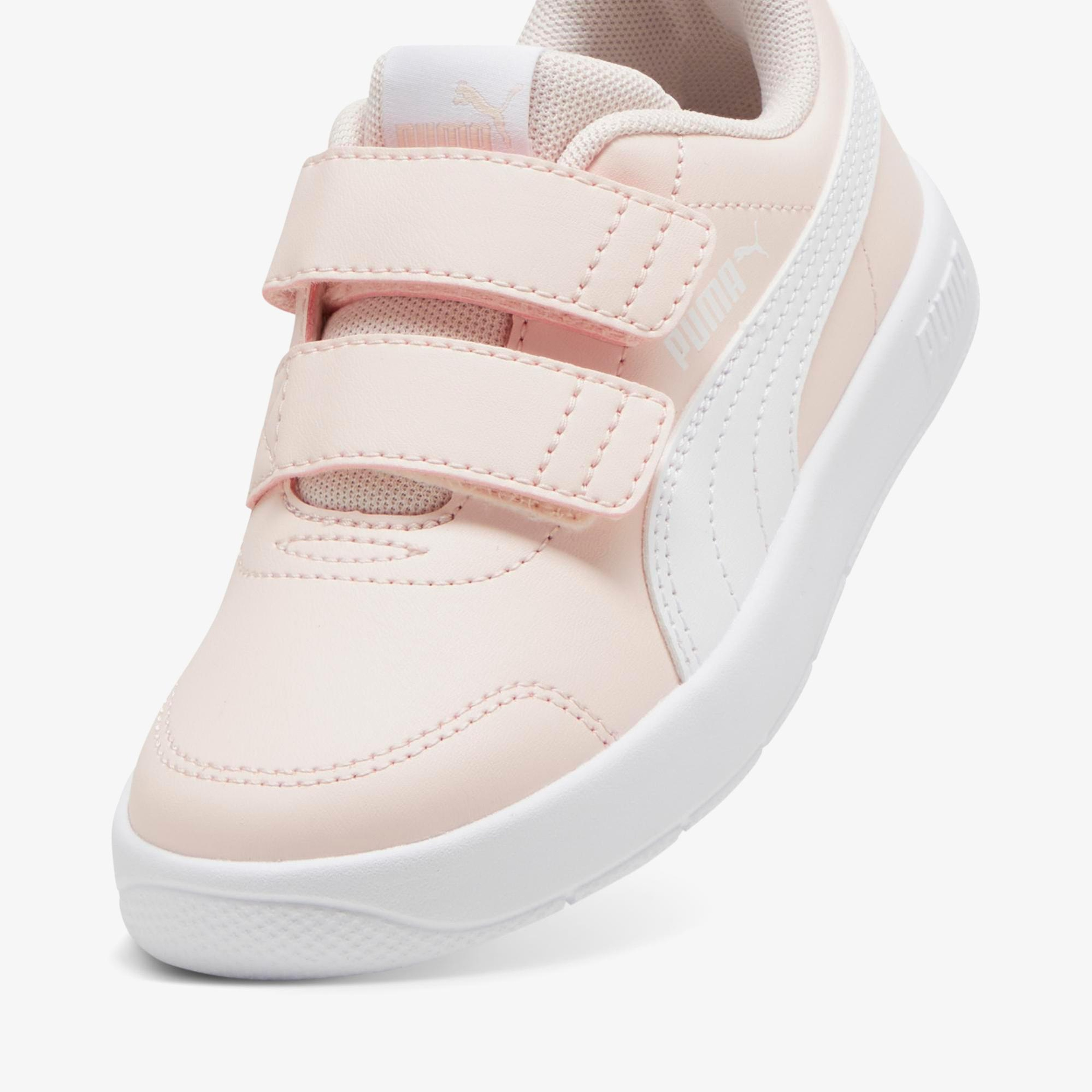 Puma Courtflex V3 V PS Çocuk Pembe Spor Ayakkabı