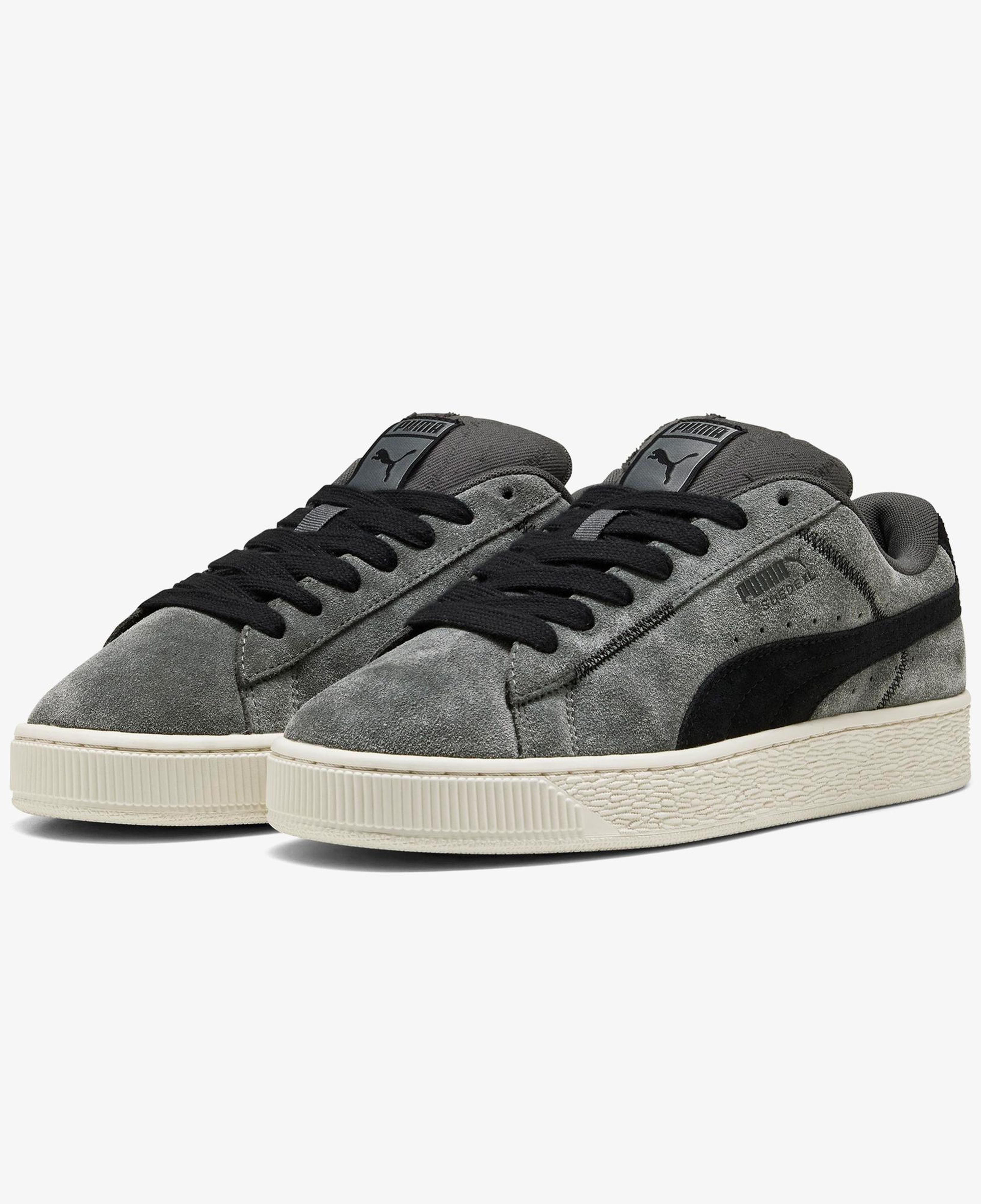 Puma Suede XL Thrive & Triumph Unisex Gri Spor Ayakkabı