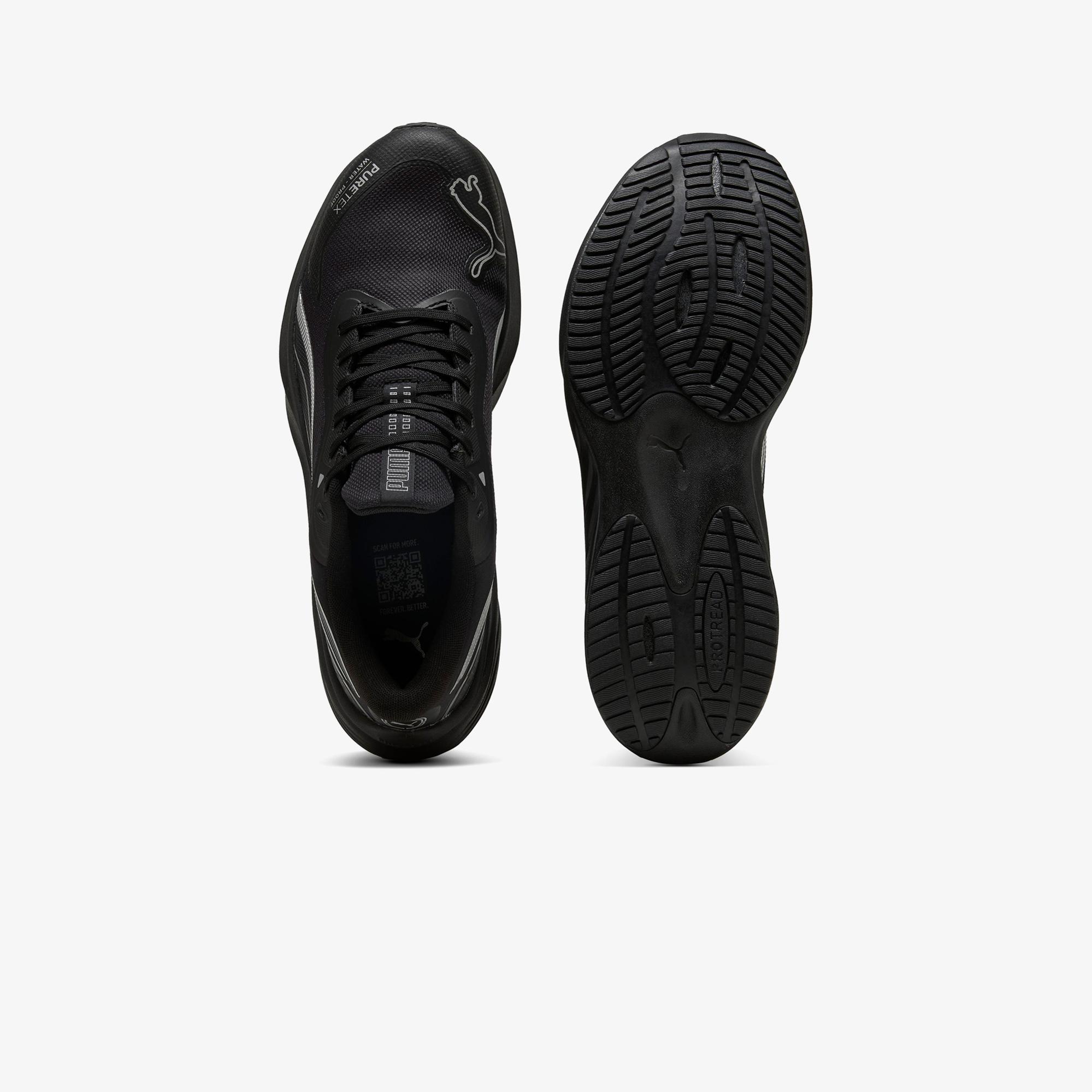 Puma Pounce Lite PTX Unisex Siyah Koşu Ayakkabısı