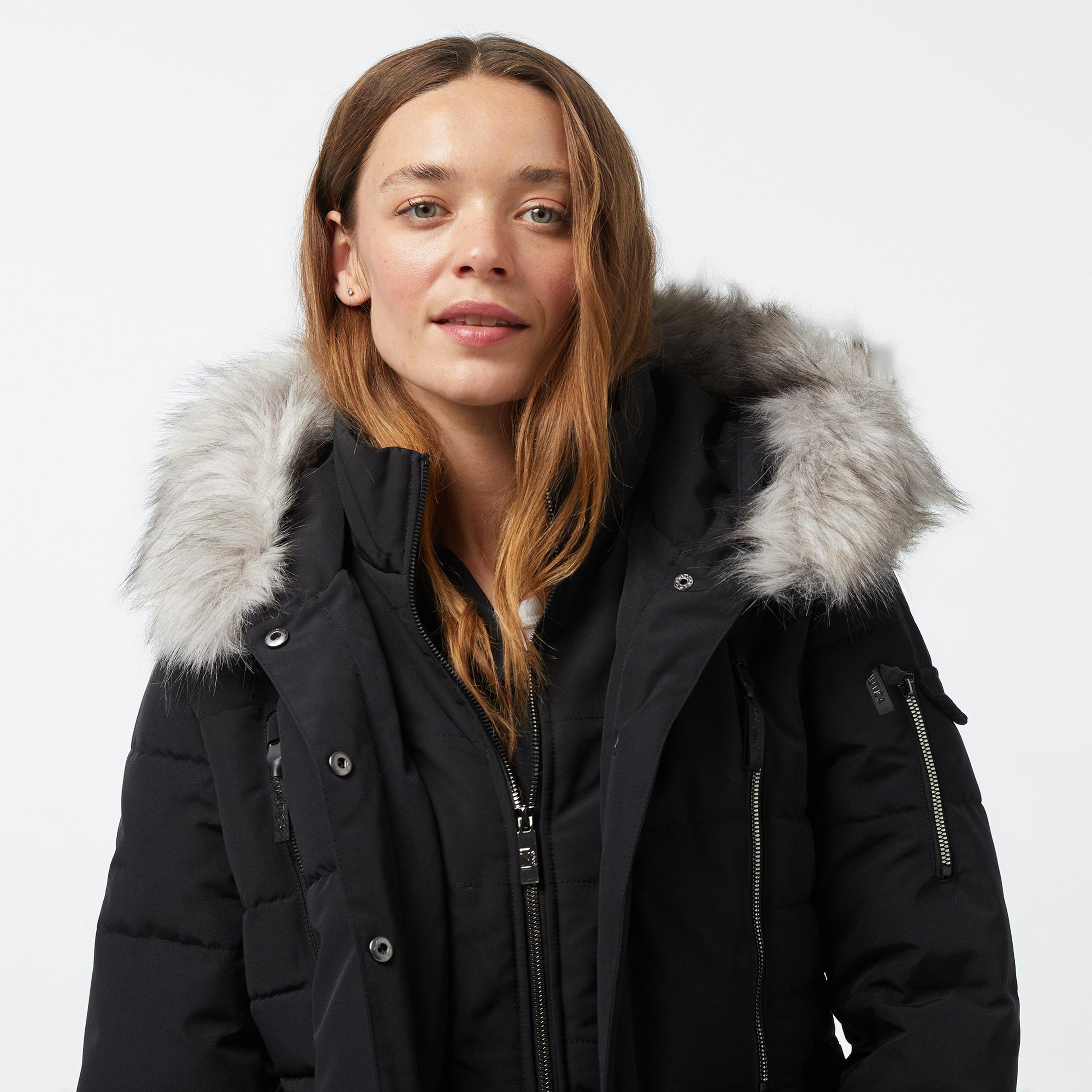 Nautica Kadın Siyah Mont