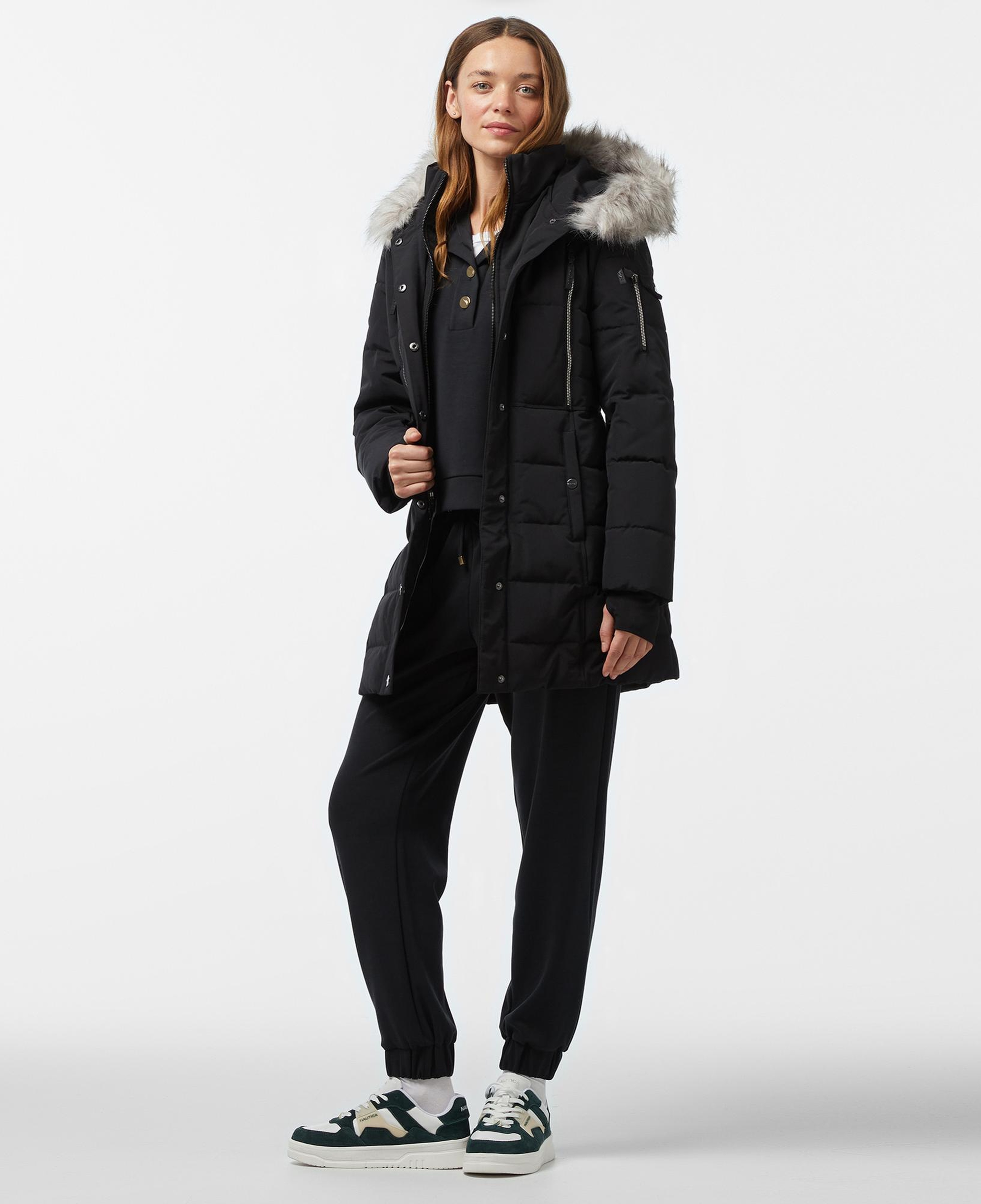 Nautica Kadın Siyah Mont