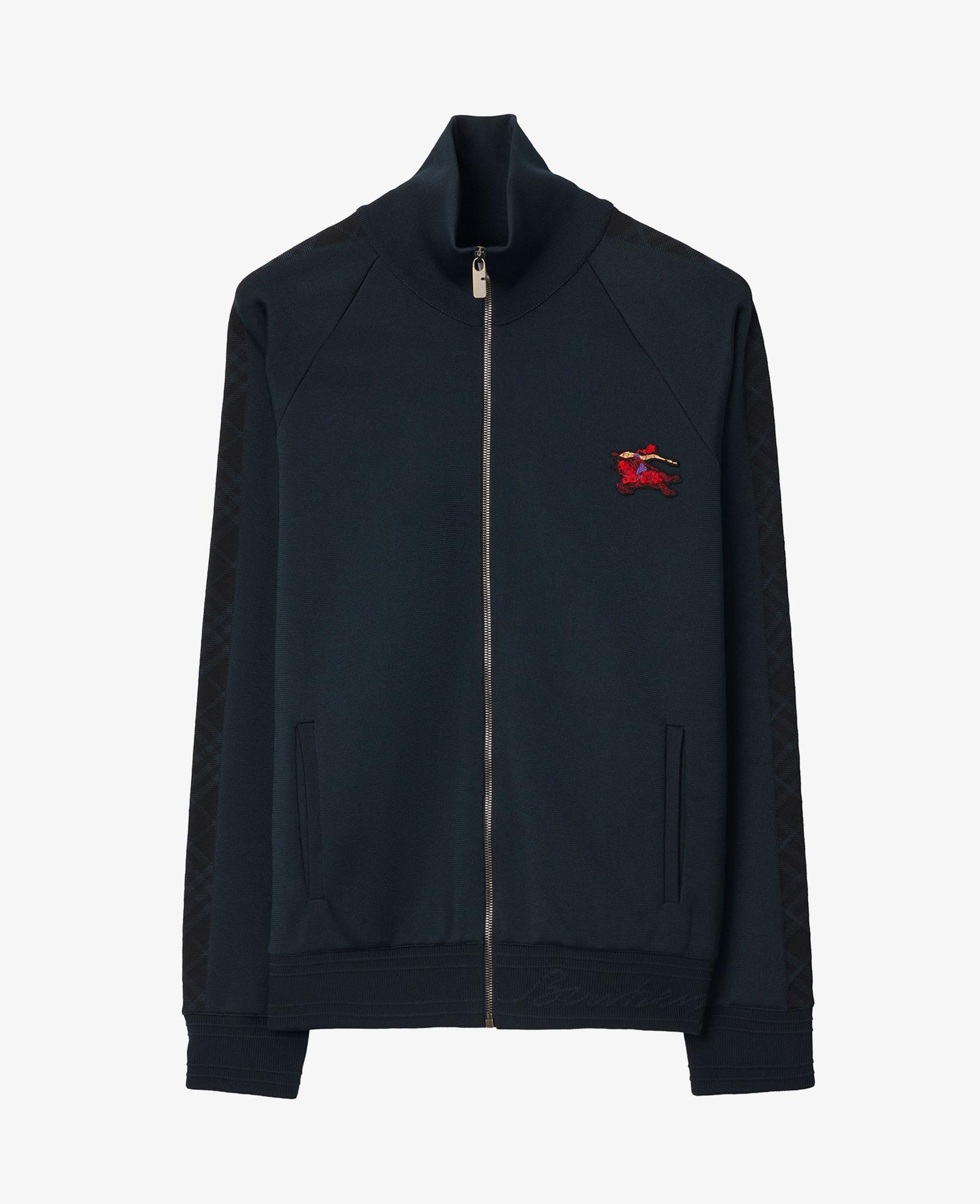 Burberry Ekd Viscose Blend Track Erkek Lacivert Ceket