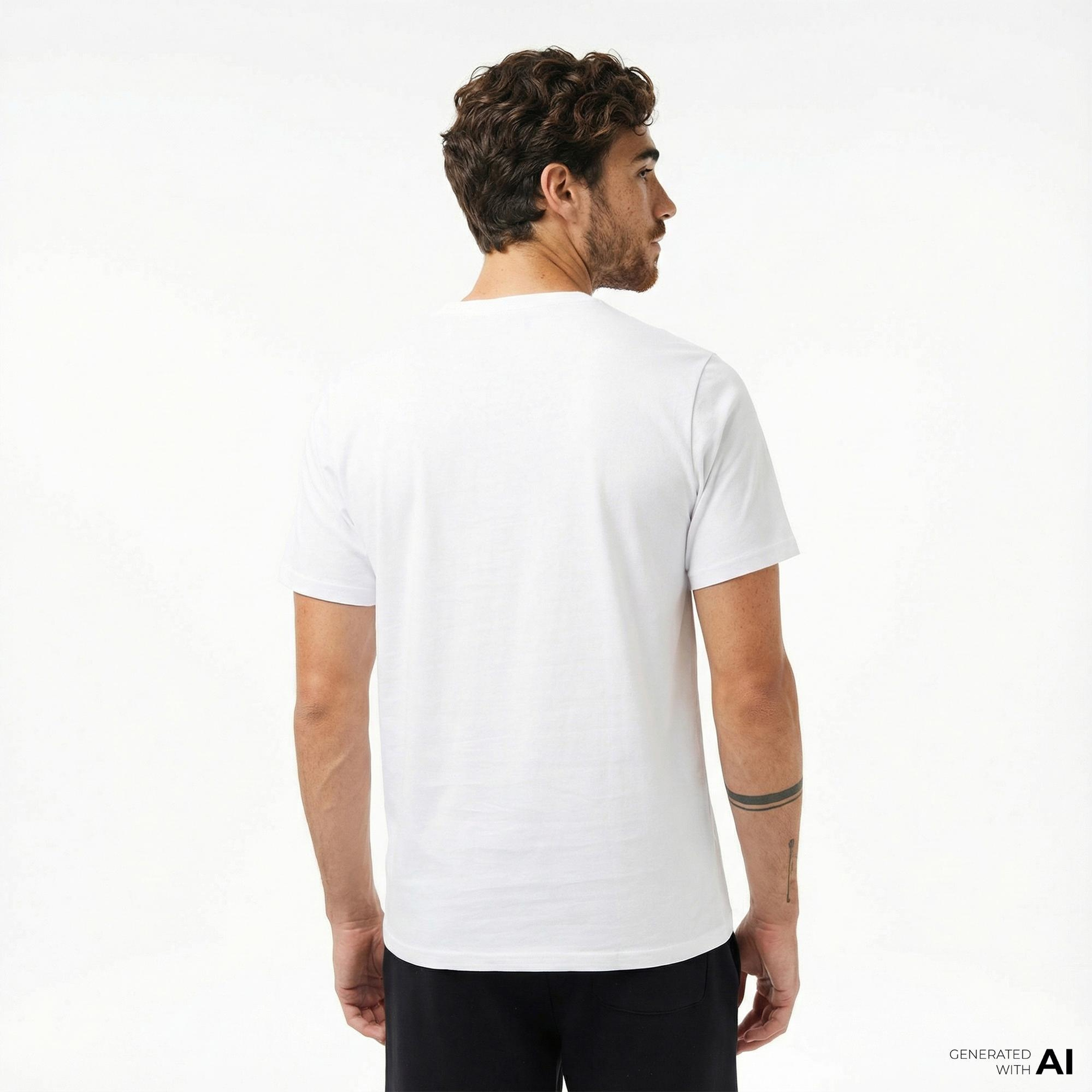 Converse Erkek Beyaz T-Shirt