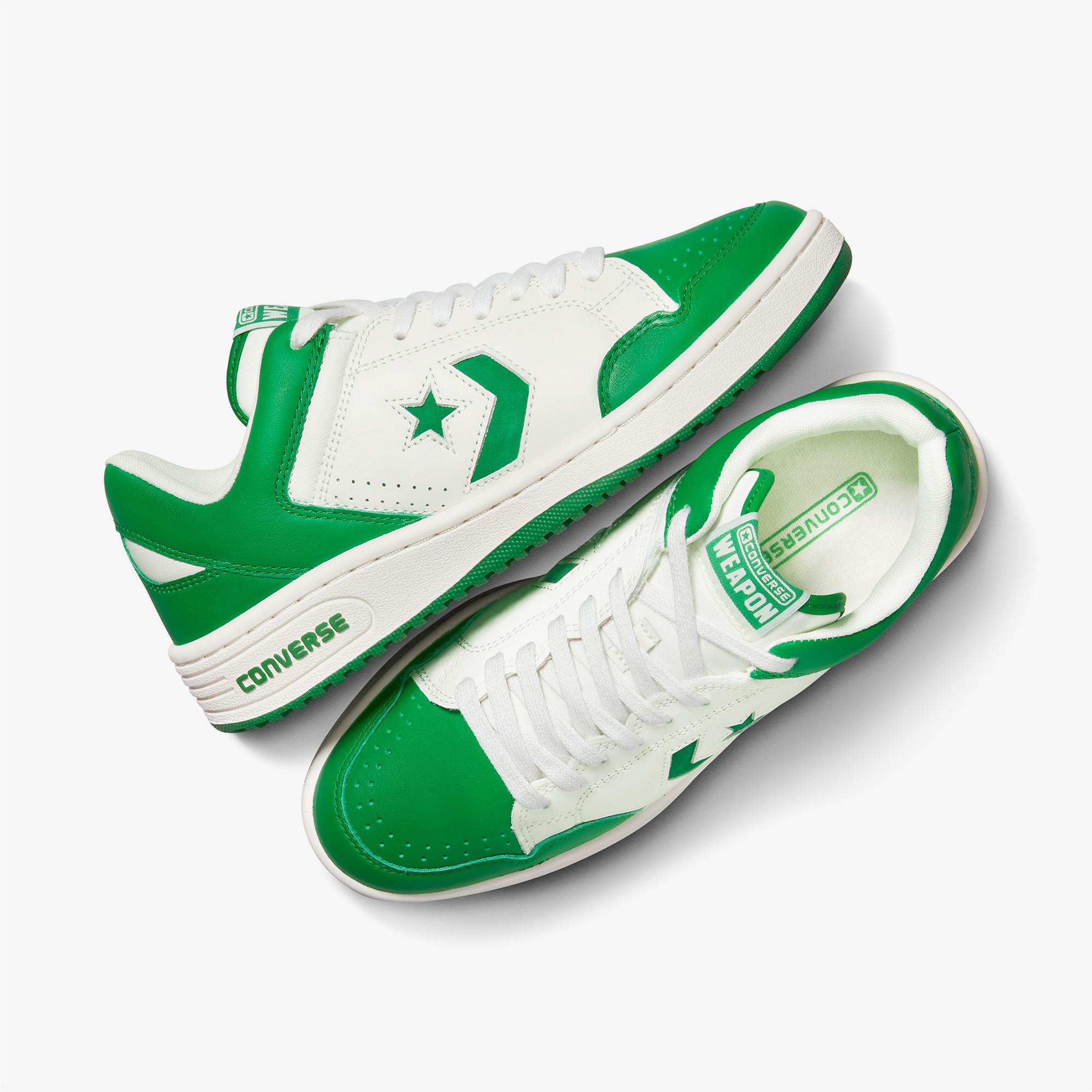 Converse Weapon Unisex Yeşil Deri Sneaker