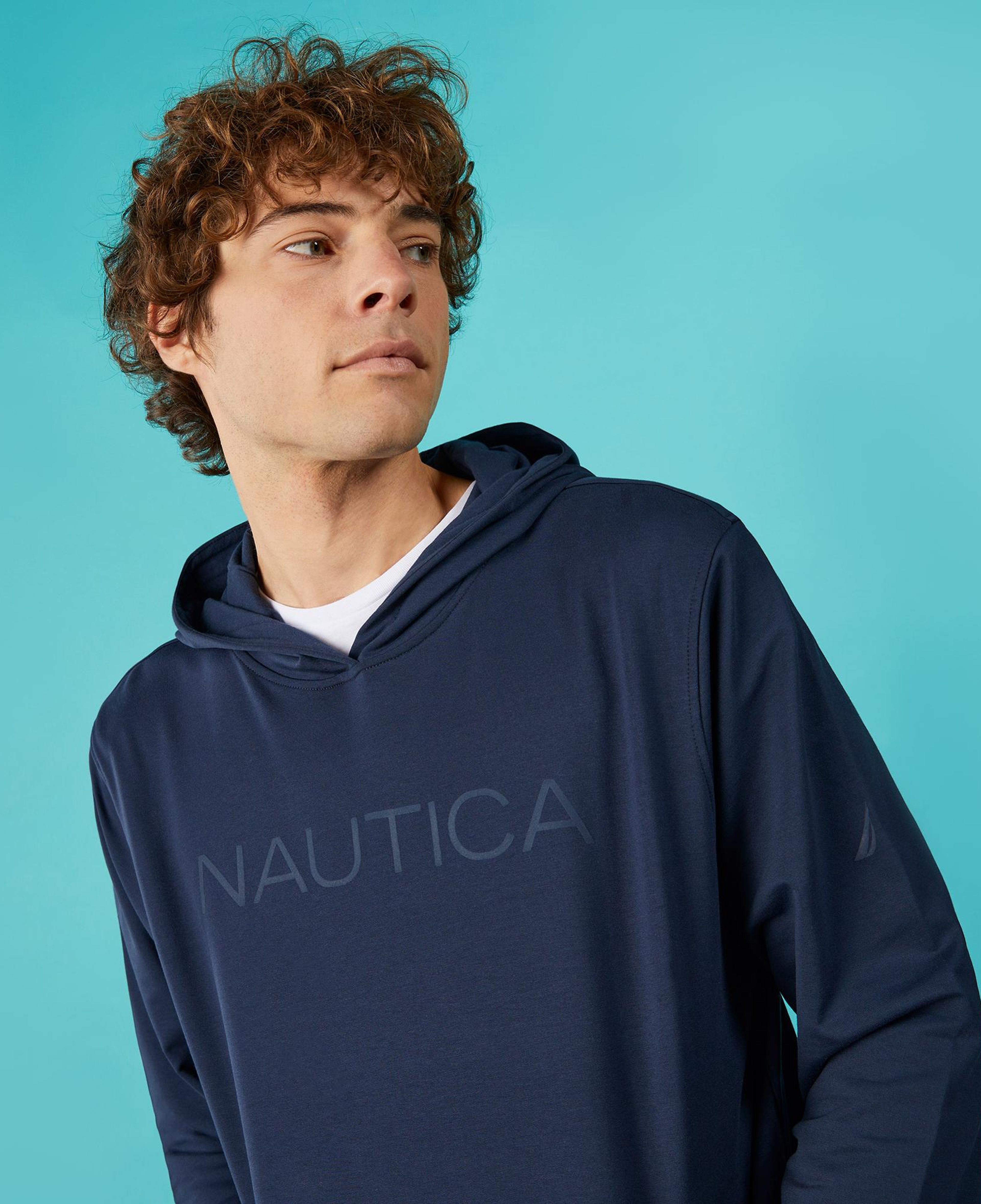 Nautica Erkek Lacivert Standart Fit Sweatshirt
