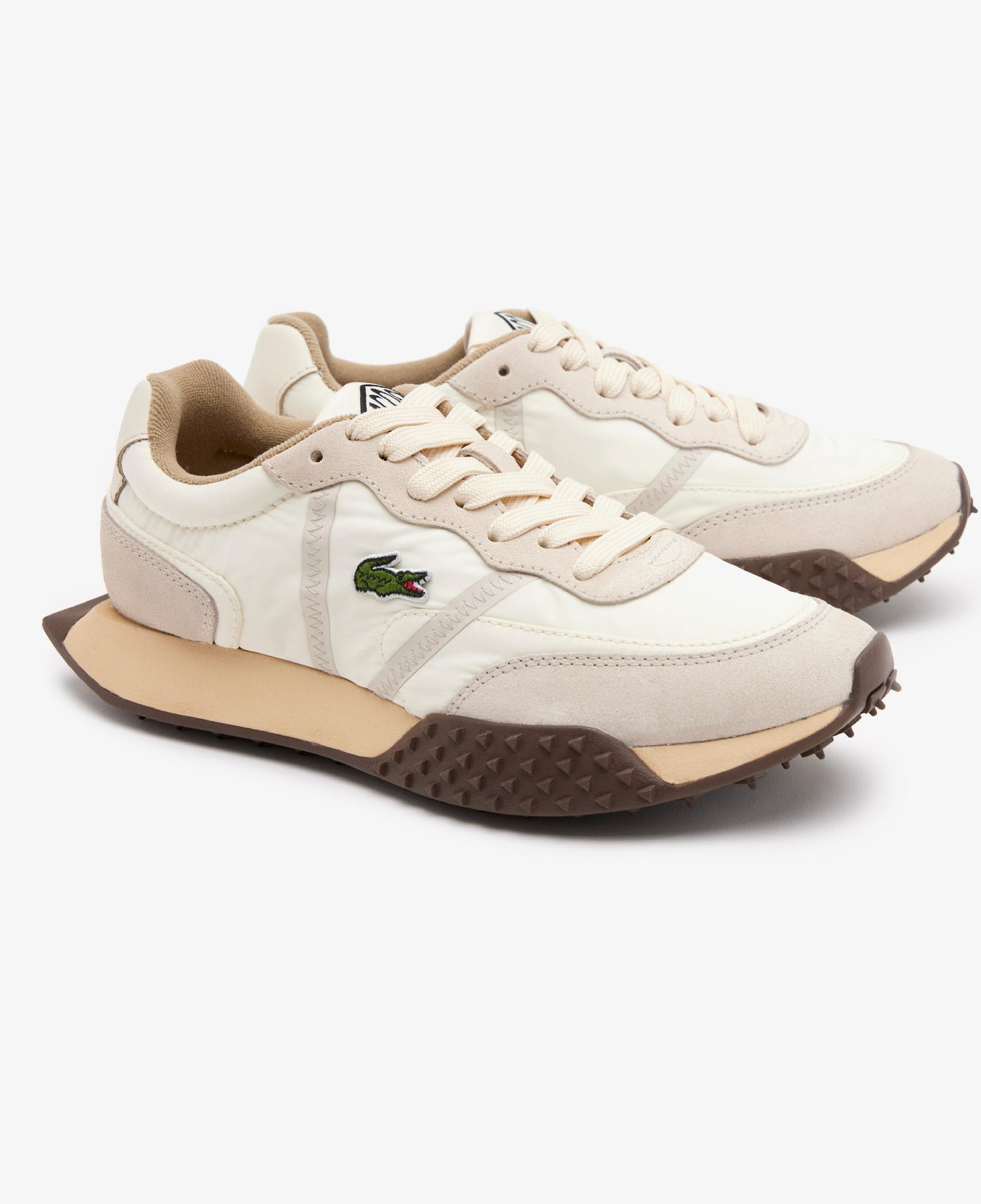 Lacoste L-Spin Deluxe 3.0 Kadın Bej Sneaker