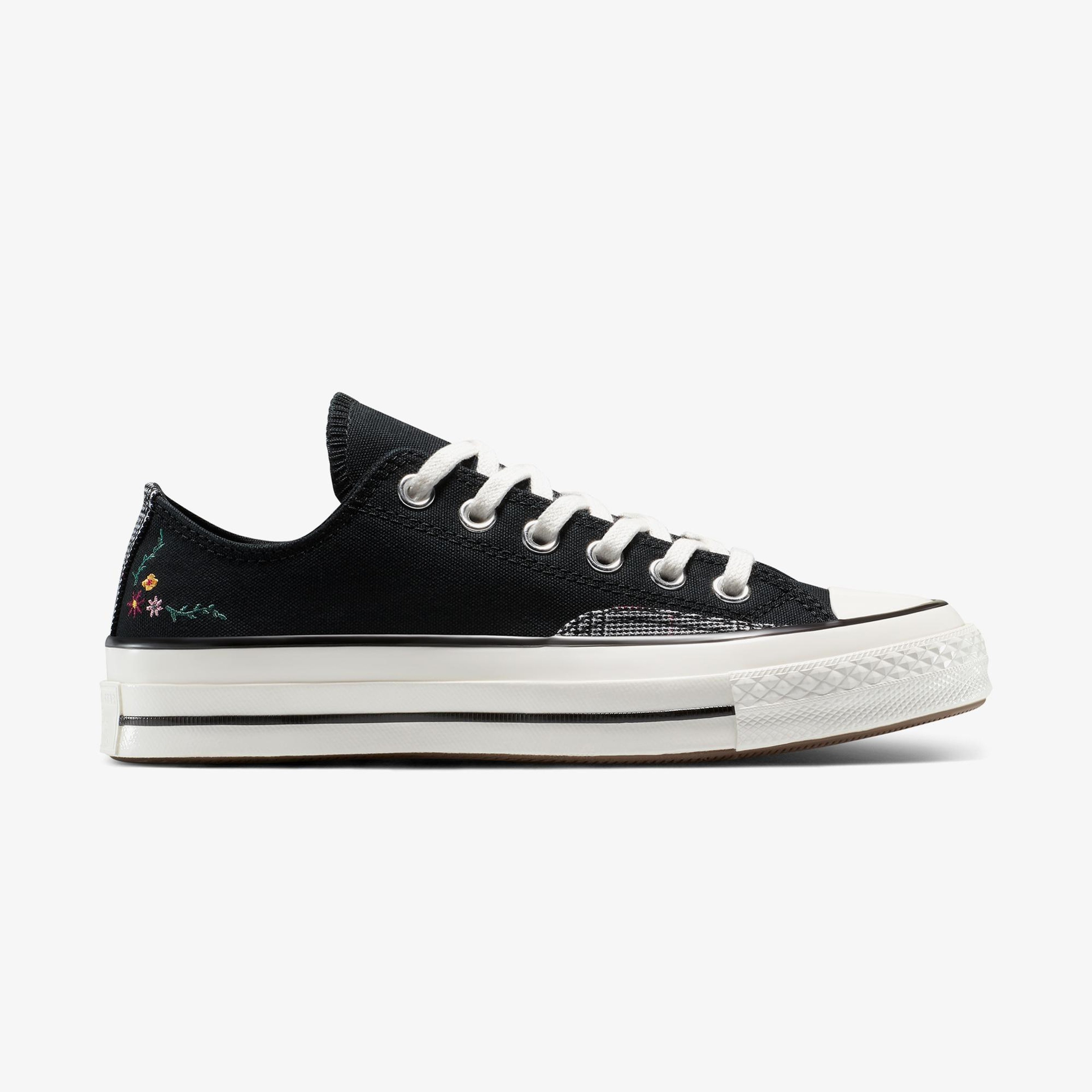 Converse Chuck 70 Varsity Vines Unisex Siyah Sneaker