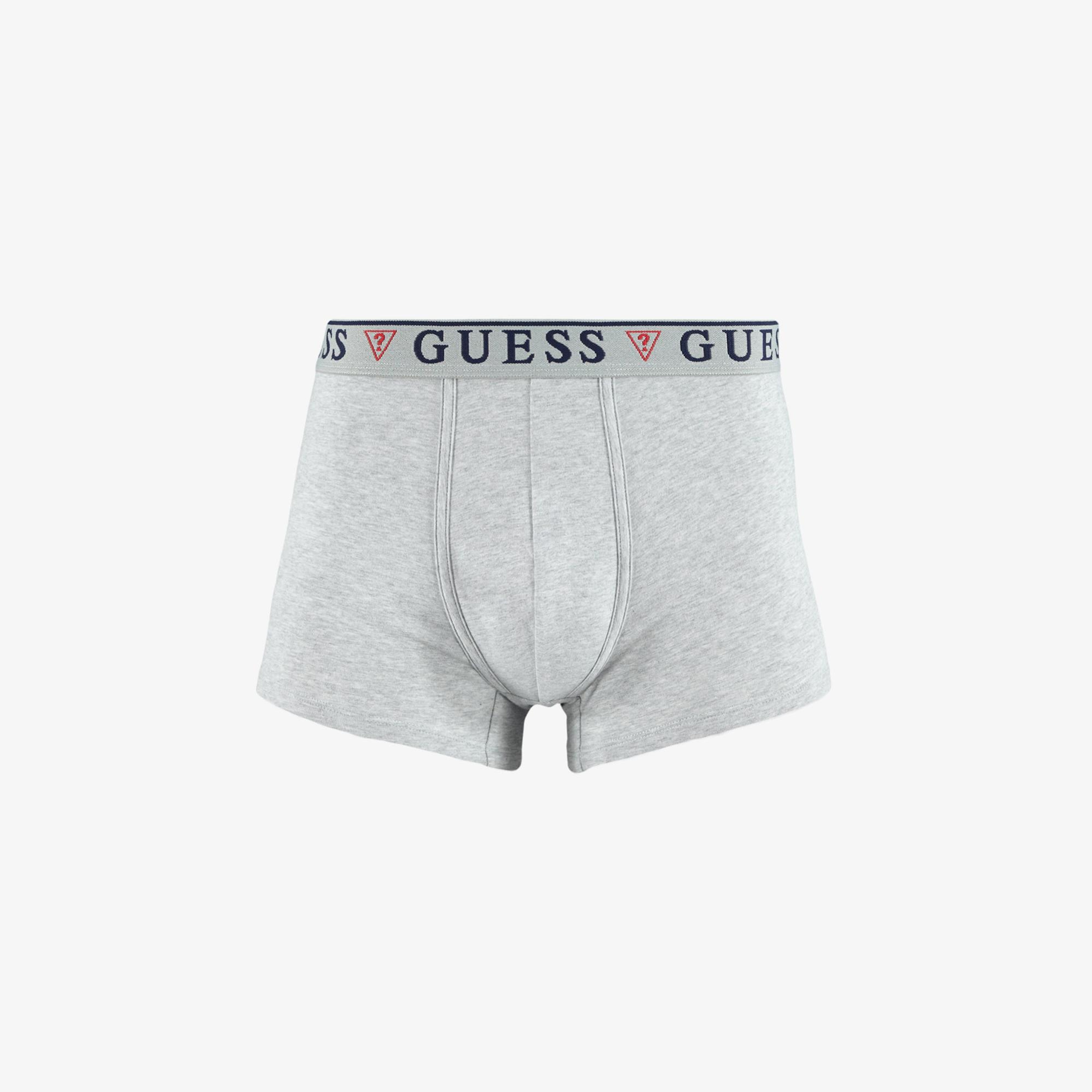 Guess Erkek Beyaz 3'lü Boxer Set