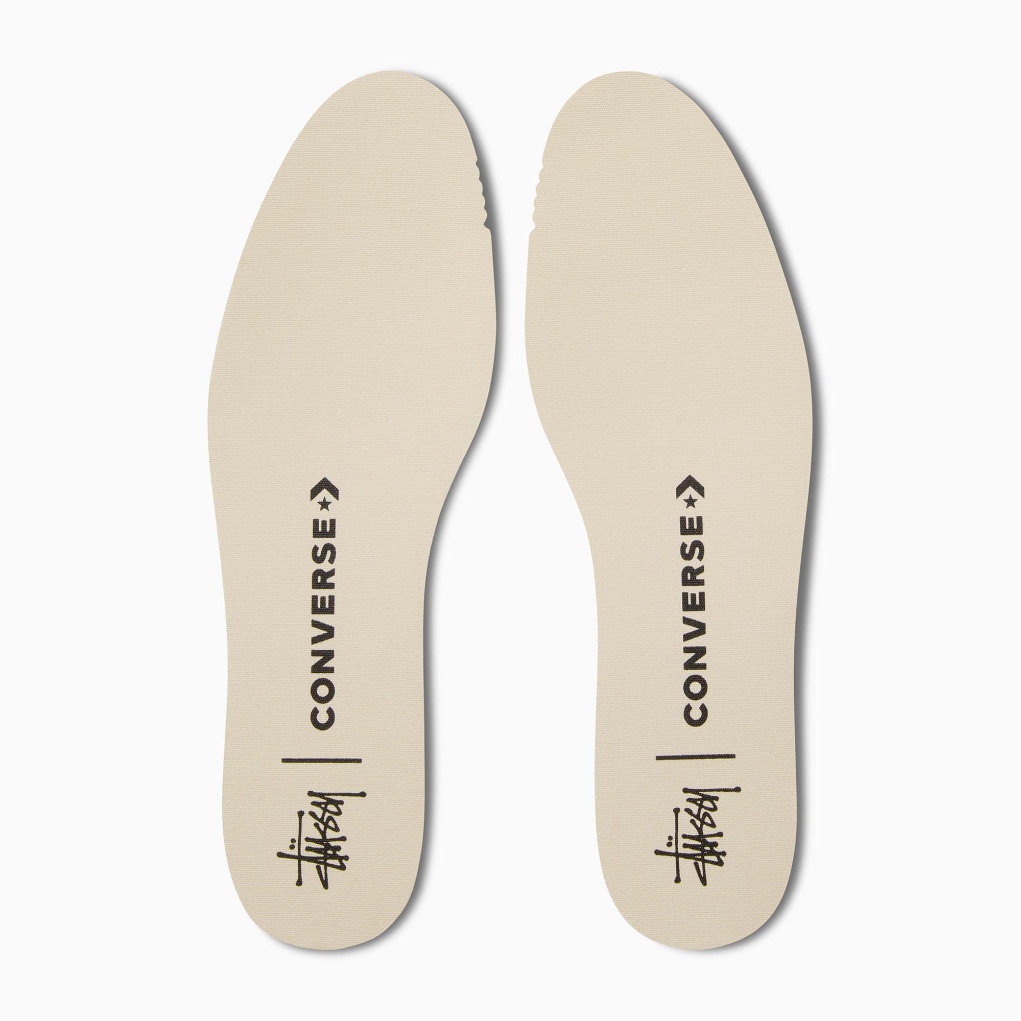 Converse x Stüssy Chuck 70 Unisex Bej Deri Sneaker