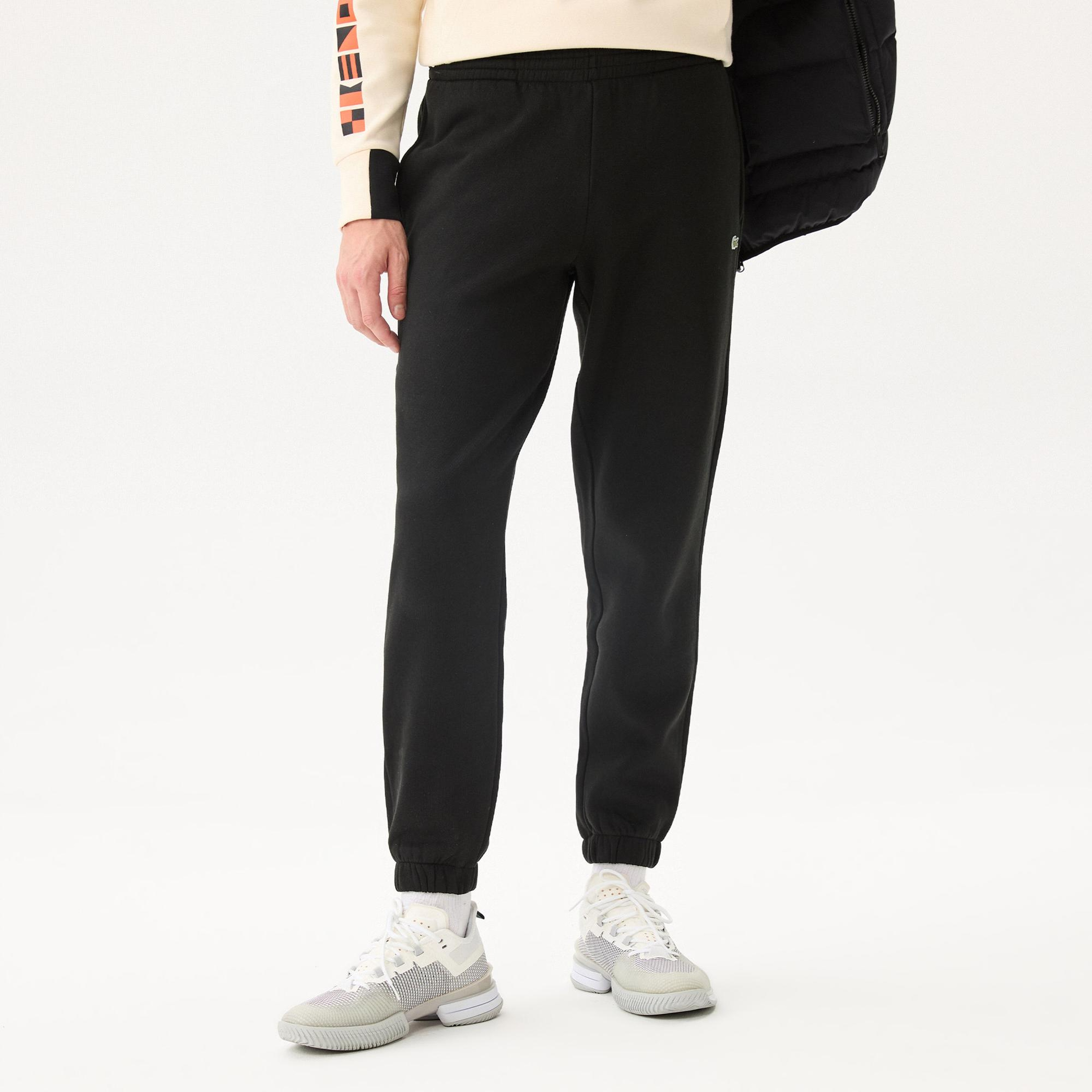 Lacoste Erkek Regular Fit Siyah Eşofman Altı