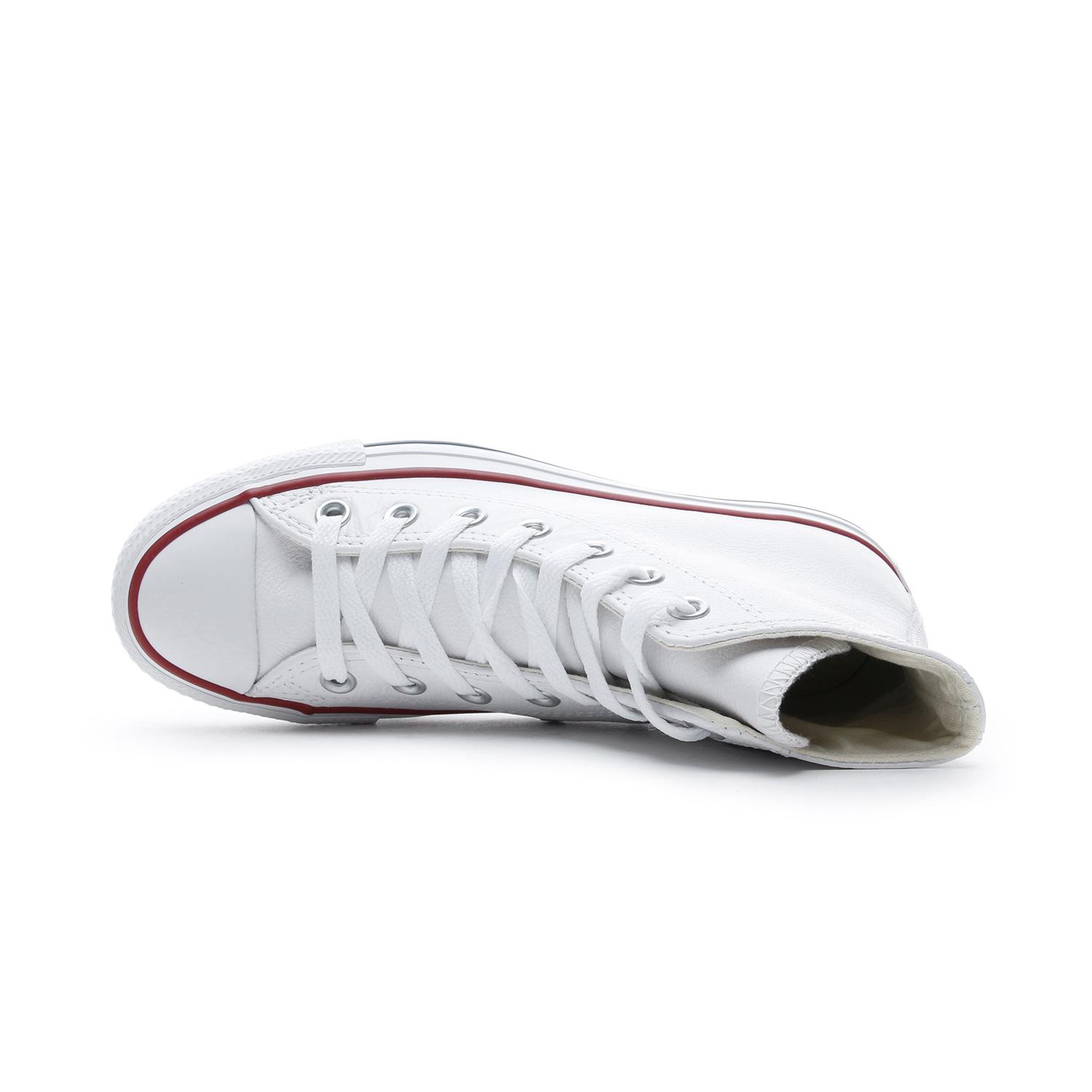 Converse Chuck Taylor All Star Unisex Beyaz Deri Sneaker