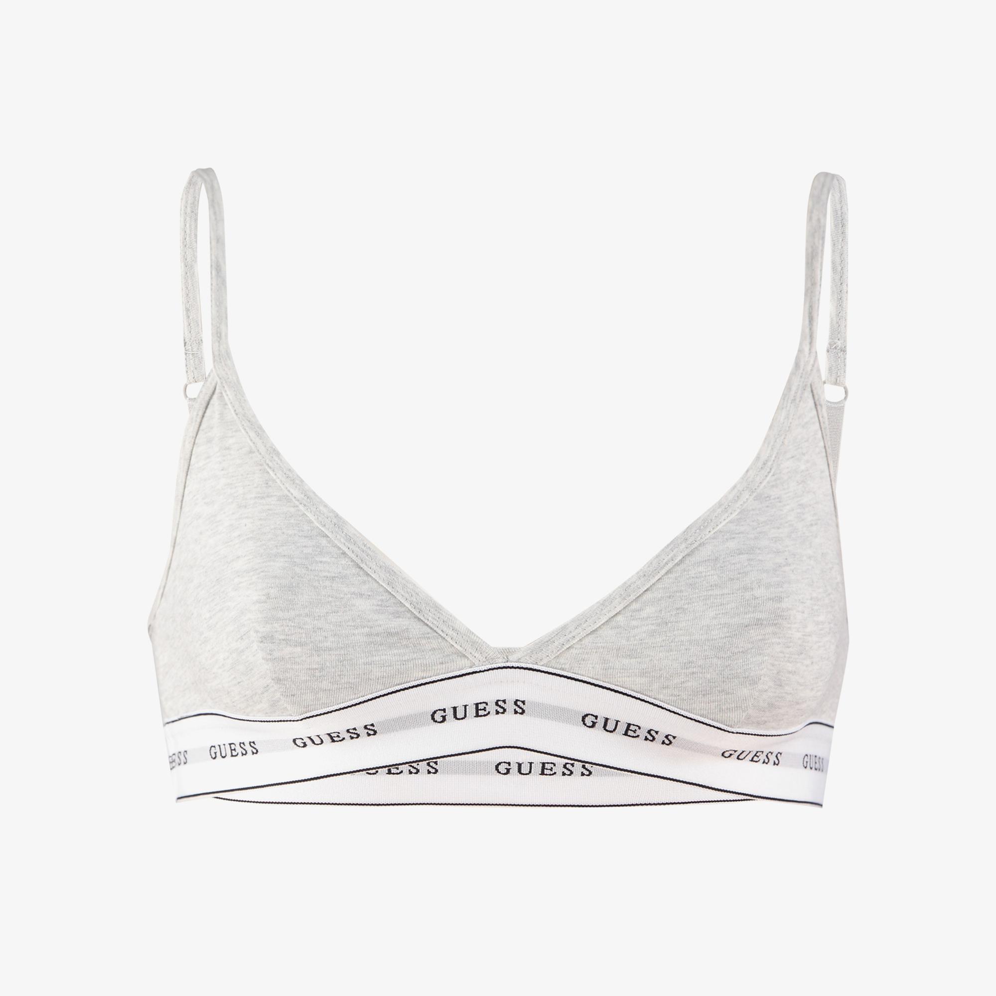 Guess Carrie Triangle Kadın Gri Sütyen