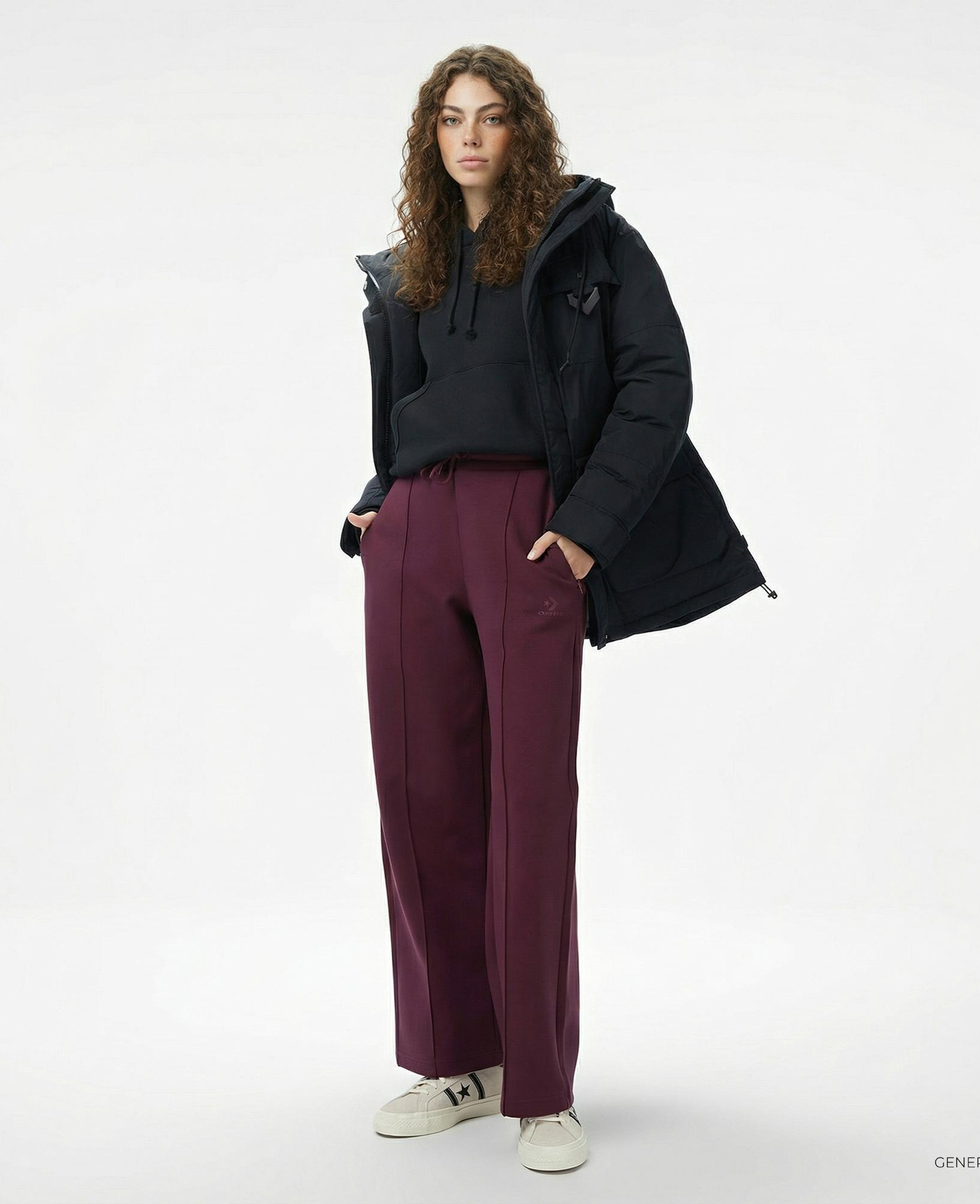 Converse Kadın Siyah Mont