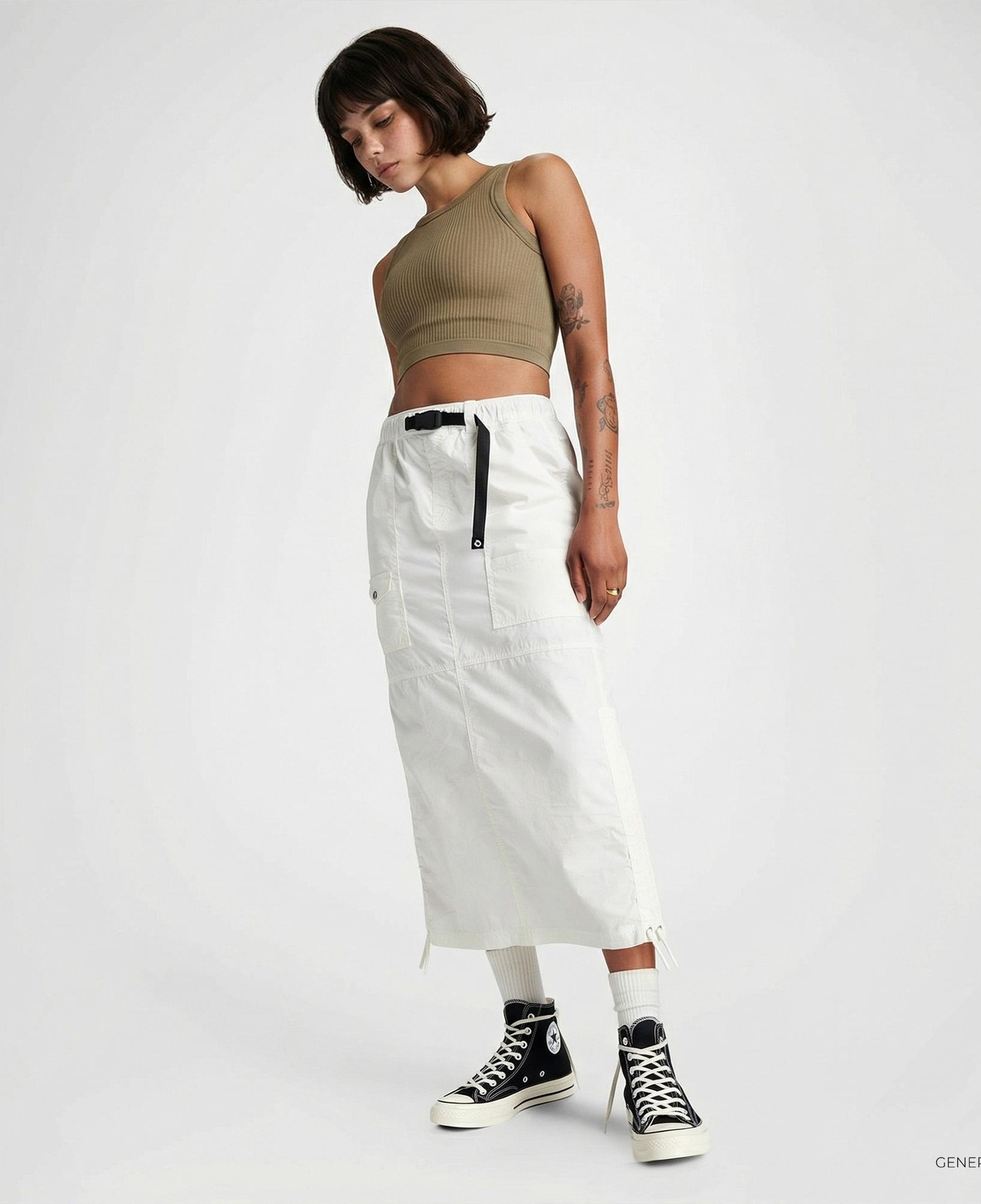 Converse Classic Kadın Beyaz Etek