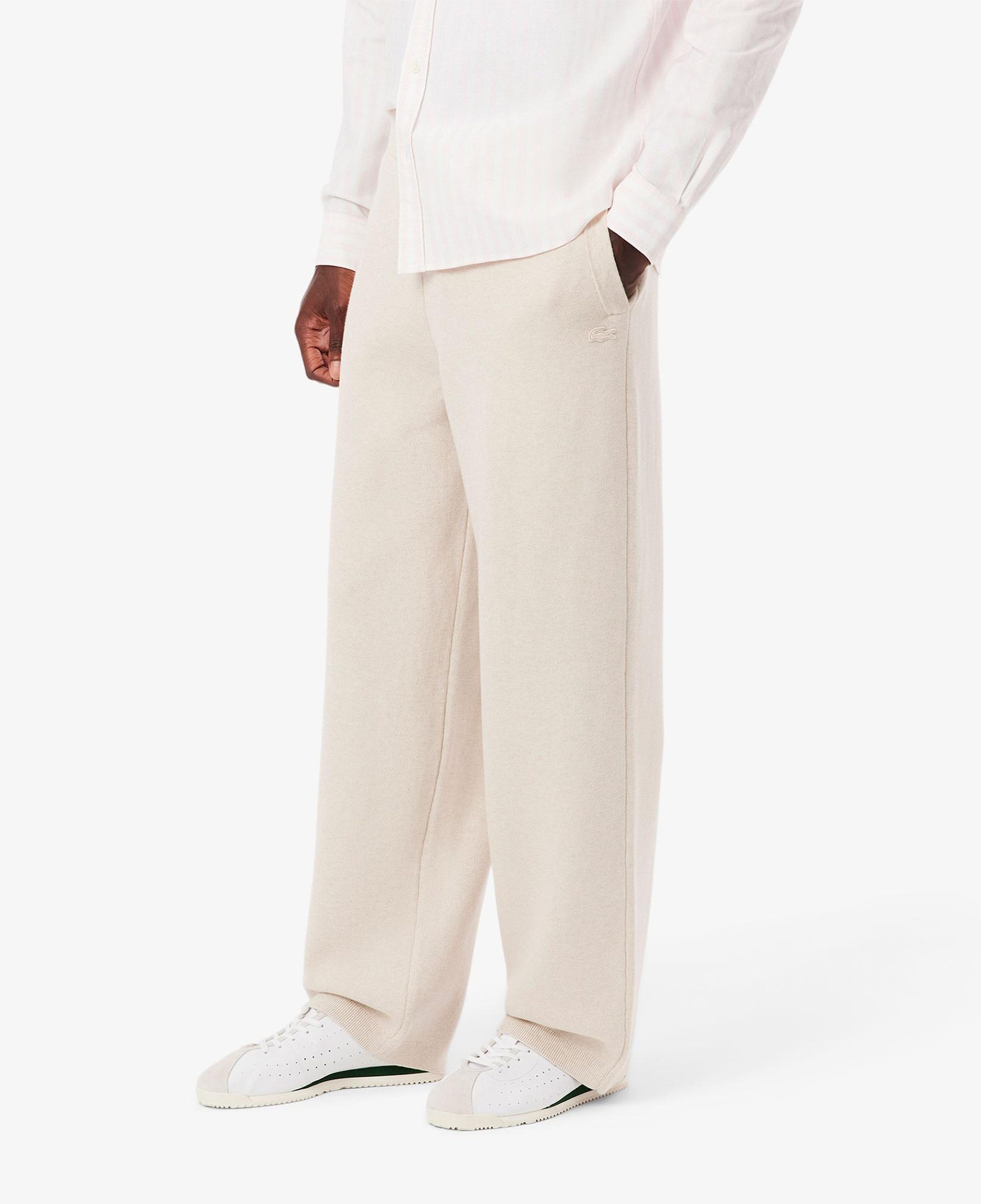 Lacoste Erkek Loose Fit Bej Eşofman Altı