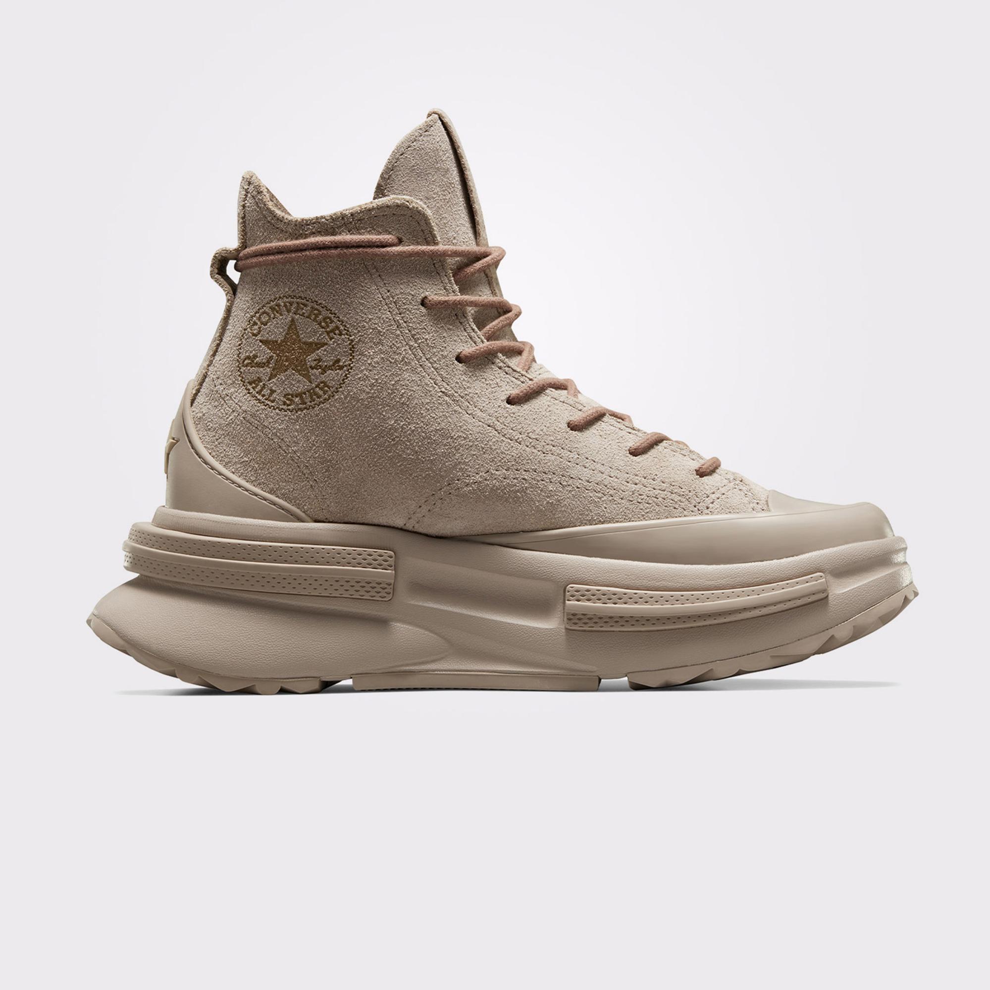 Converse Run Star Legacy Cx Platform Mono Suede Unisex Kahverengi Sneaker