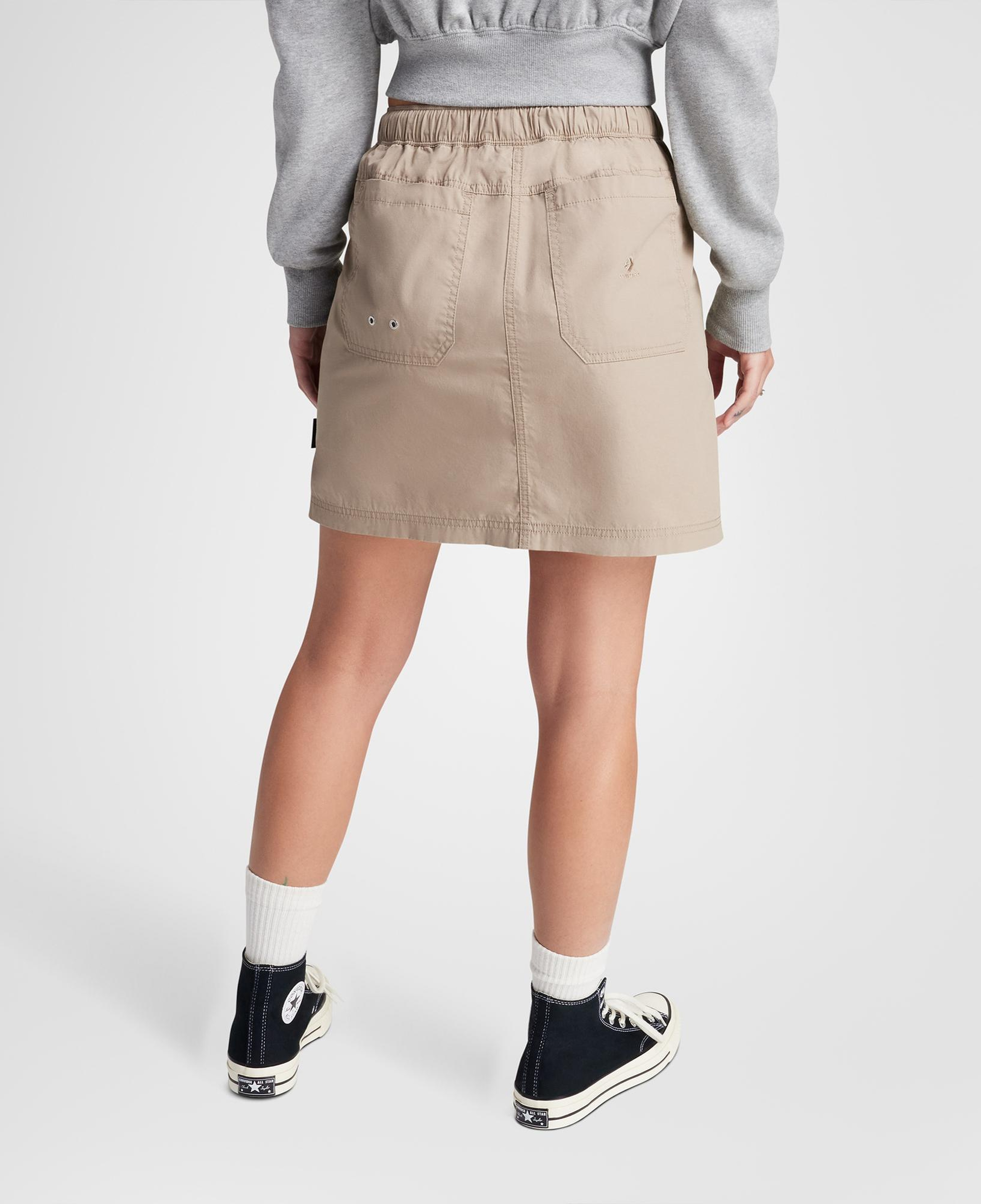 Converse Harbor Mini Kadın Kahverengi Etek