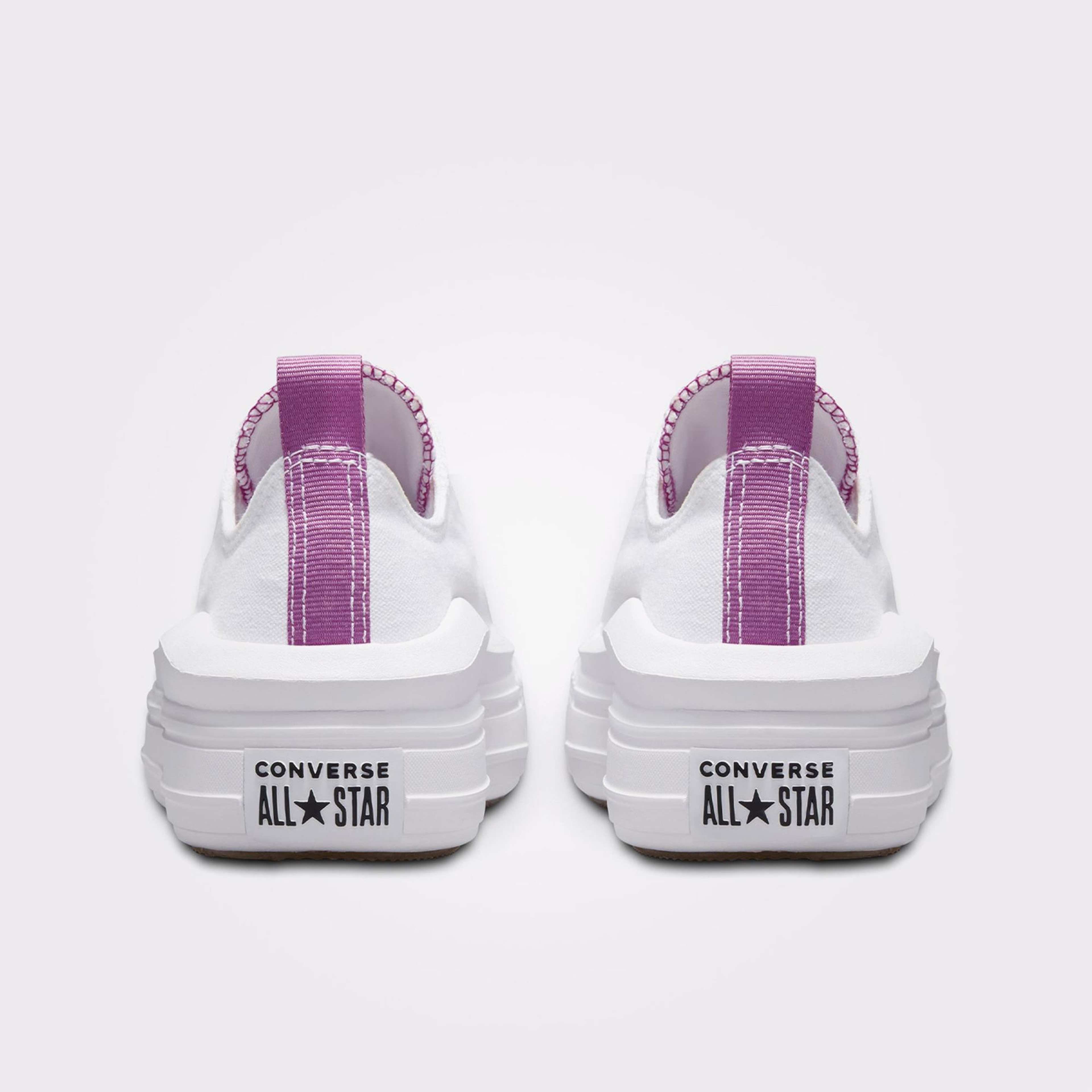 Converse Chuck Taylor All Star Move Color Pop Platform Low Kadın Beyaz Sneaker