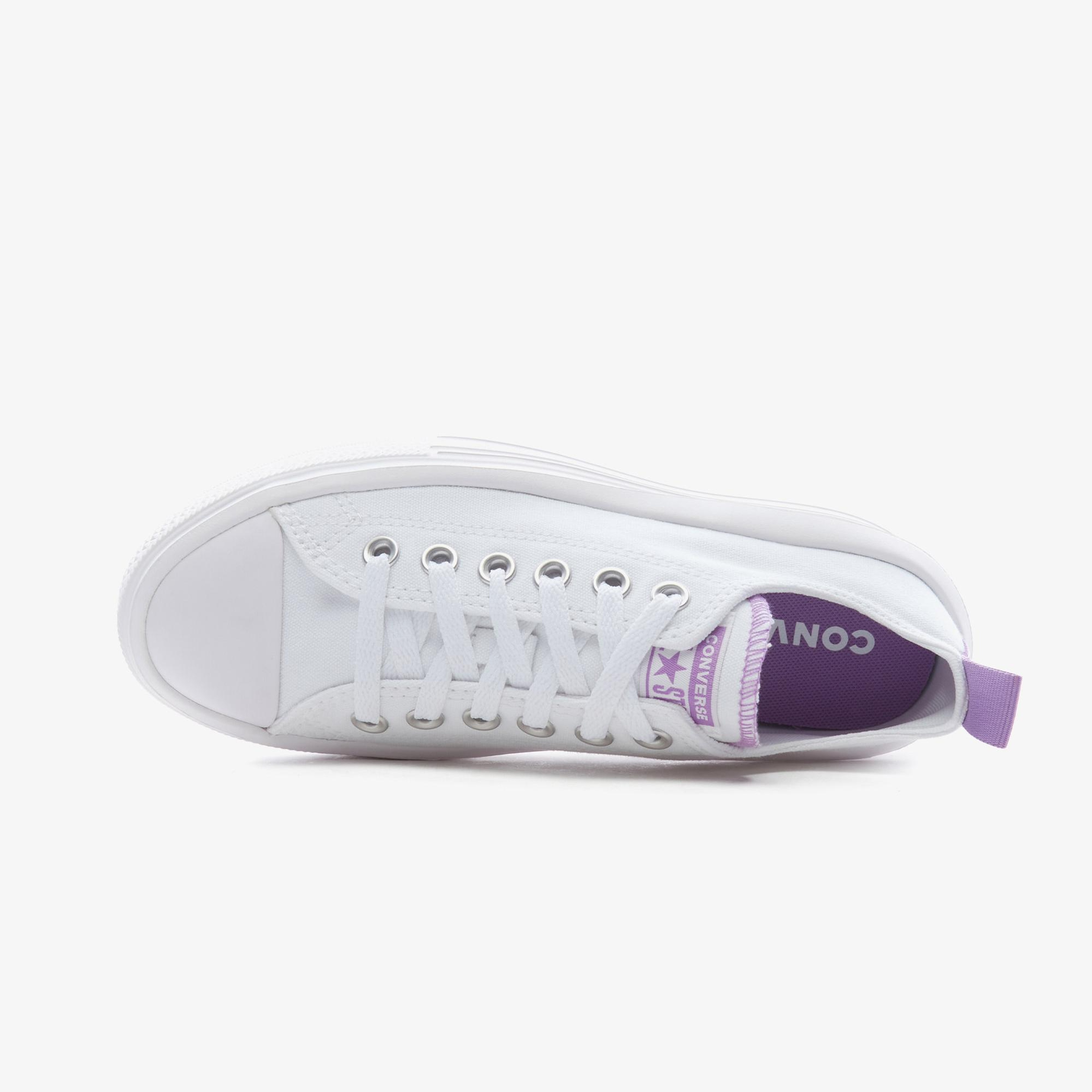 Converse Chuck Taylor All Star Move Color Pop Platform Low Kadın Beyaz Sneaker