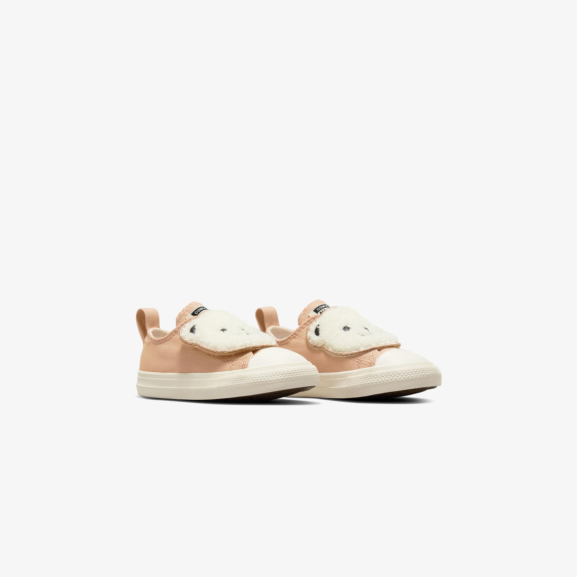 Converse Chuck Taylor All Star One Strap Çocuk Bej Sneaker