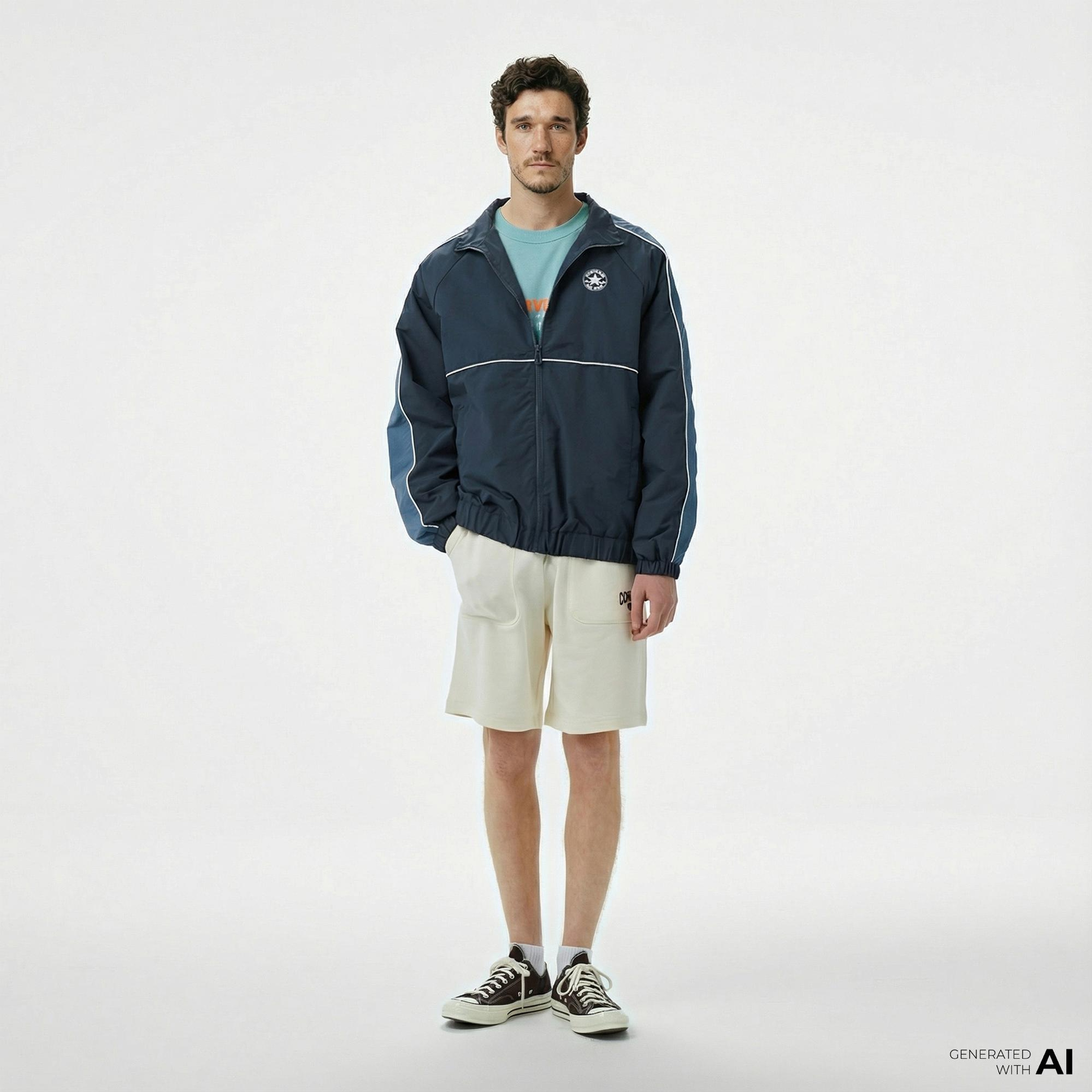 Converse Starsprinter 2.0 Erkek Mavi Ceket