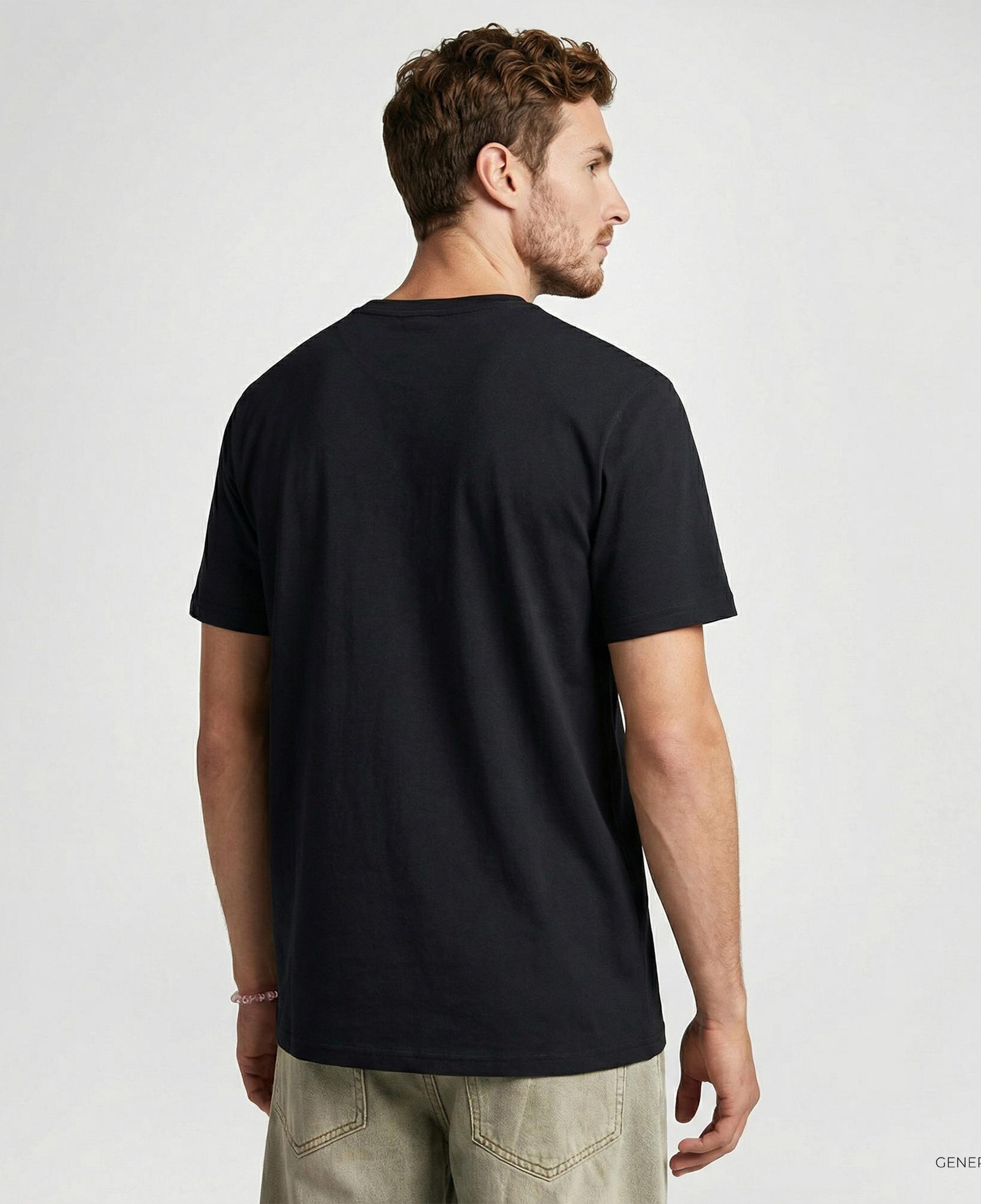 Converse Erkek Cons Baskılı Siyah T-Shirt