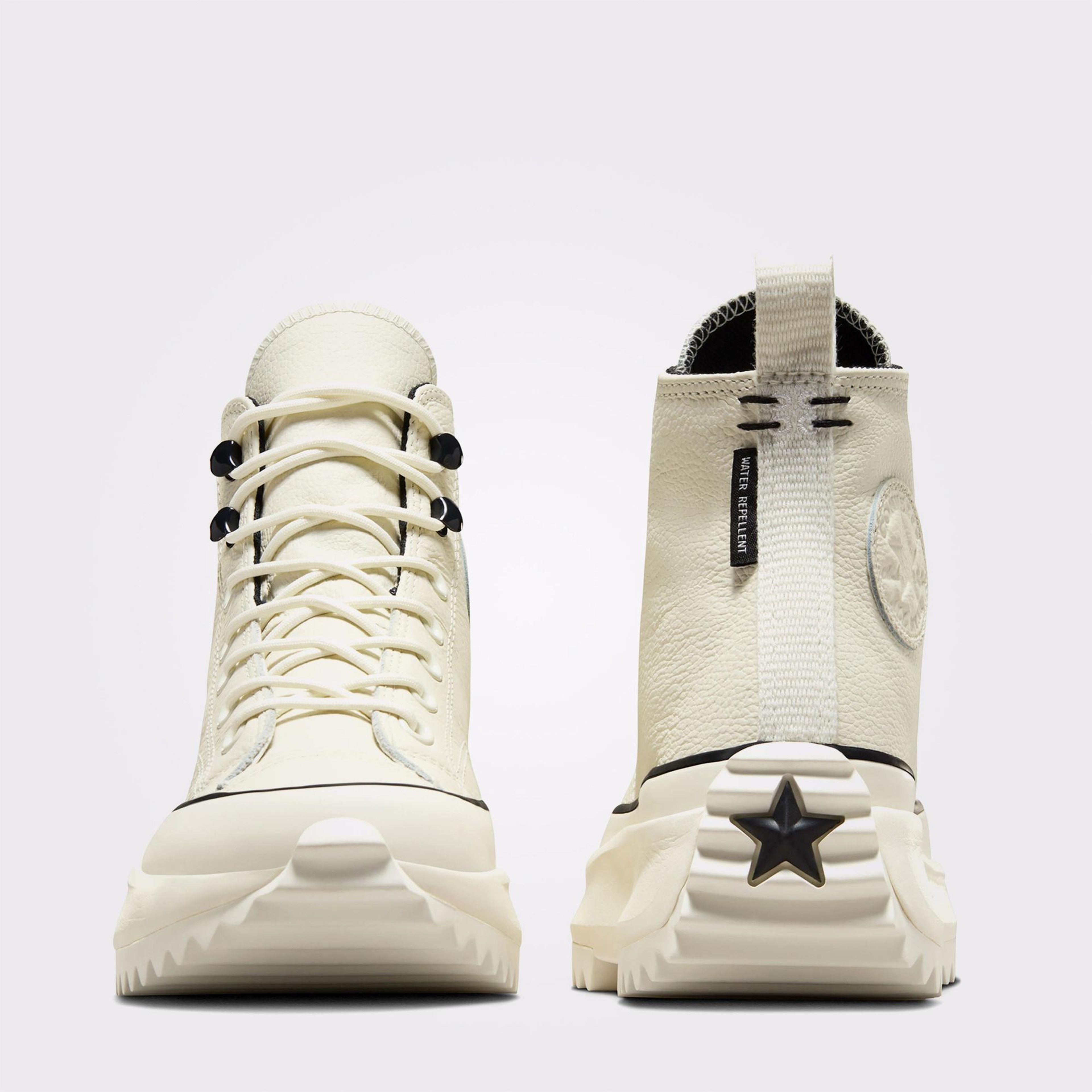 Converse Run Star Hike Platform Counter Climate Kadın Krem Sneaker