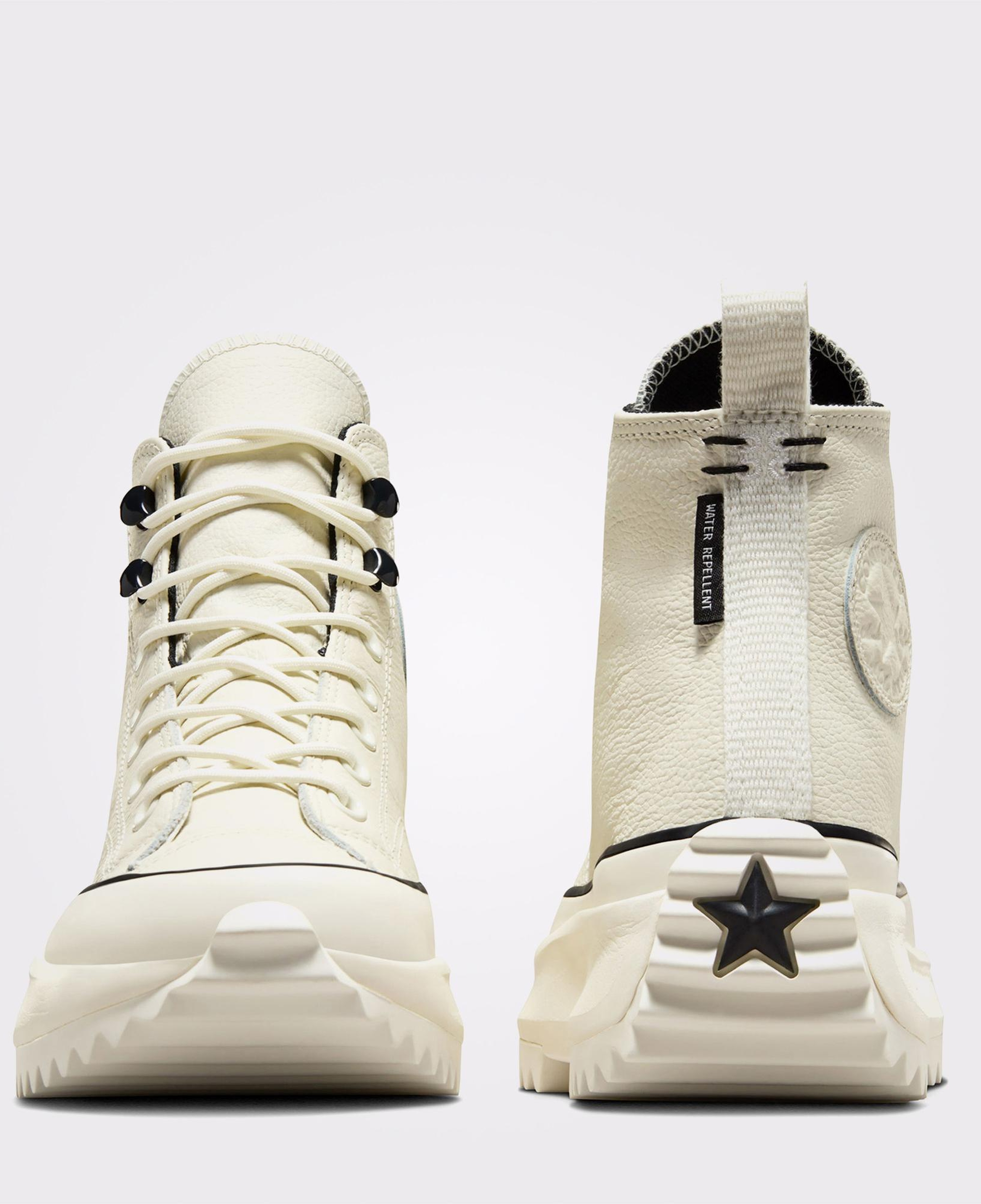 Converse Run Star Hike Platform Counter Climate Kadın Krem Sneaker