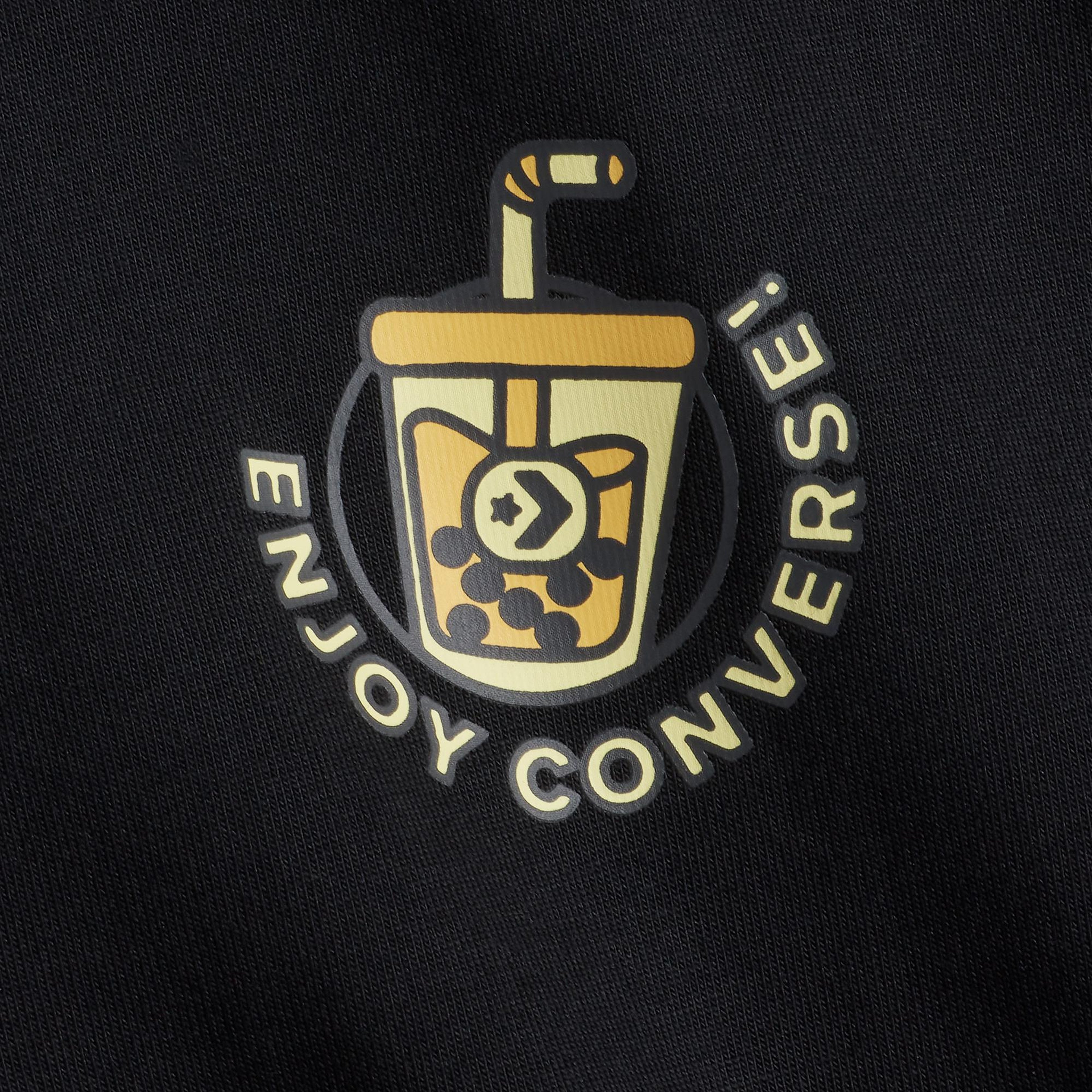 Converse Erkek Siyah T-Shirt