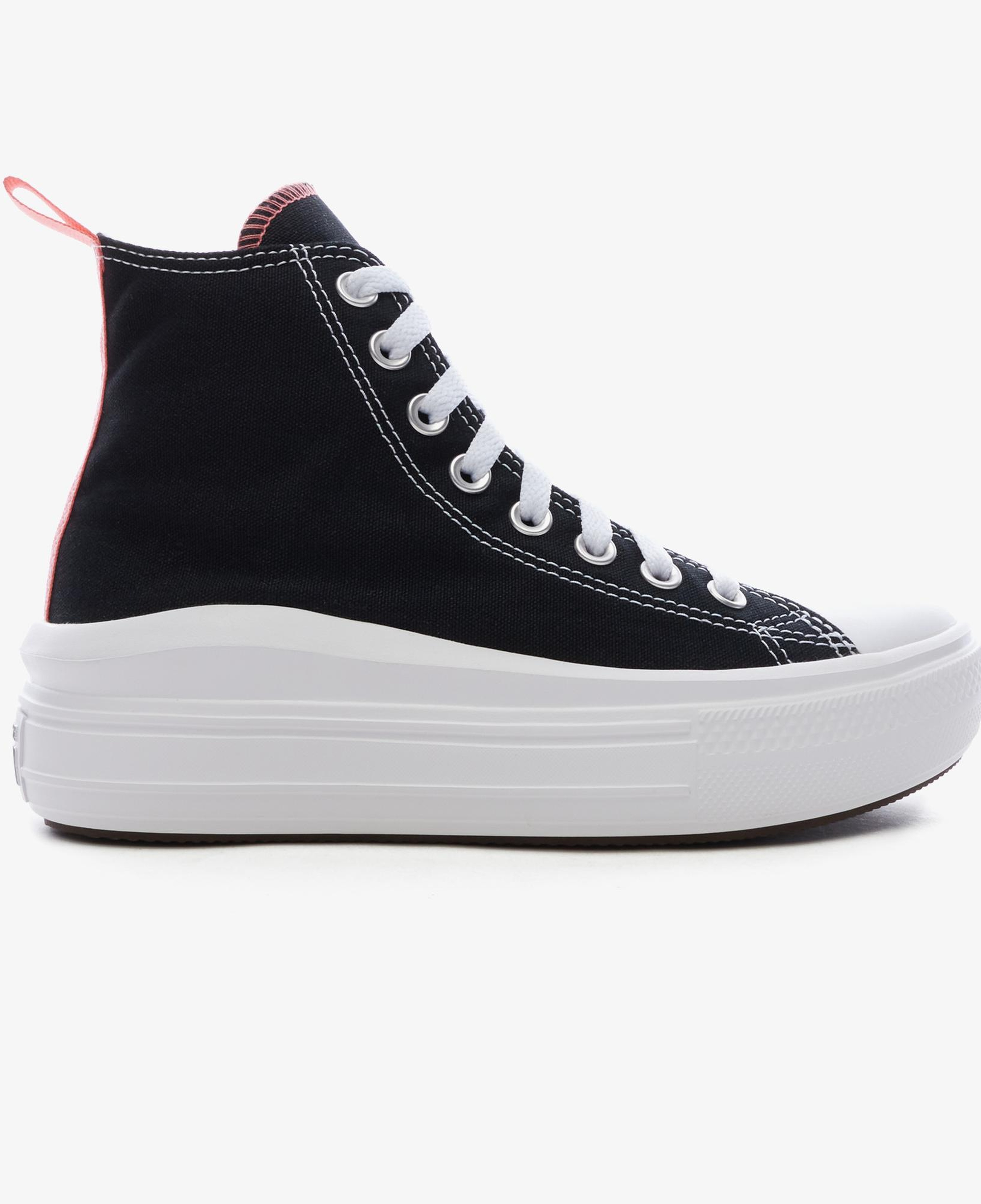Converse Chuck Taylor All Star Move Çocuk Siyah Platform Sneaker