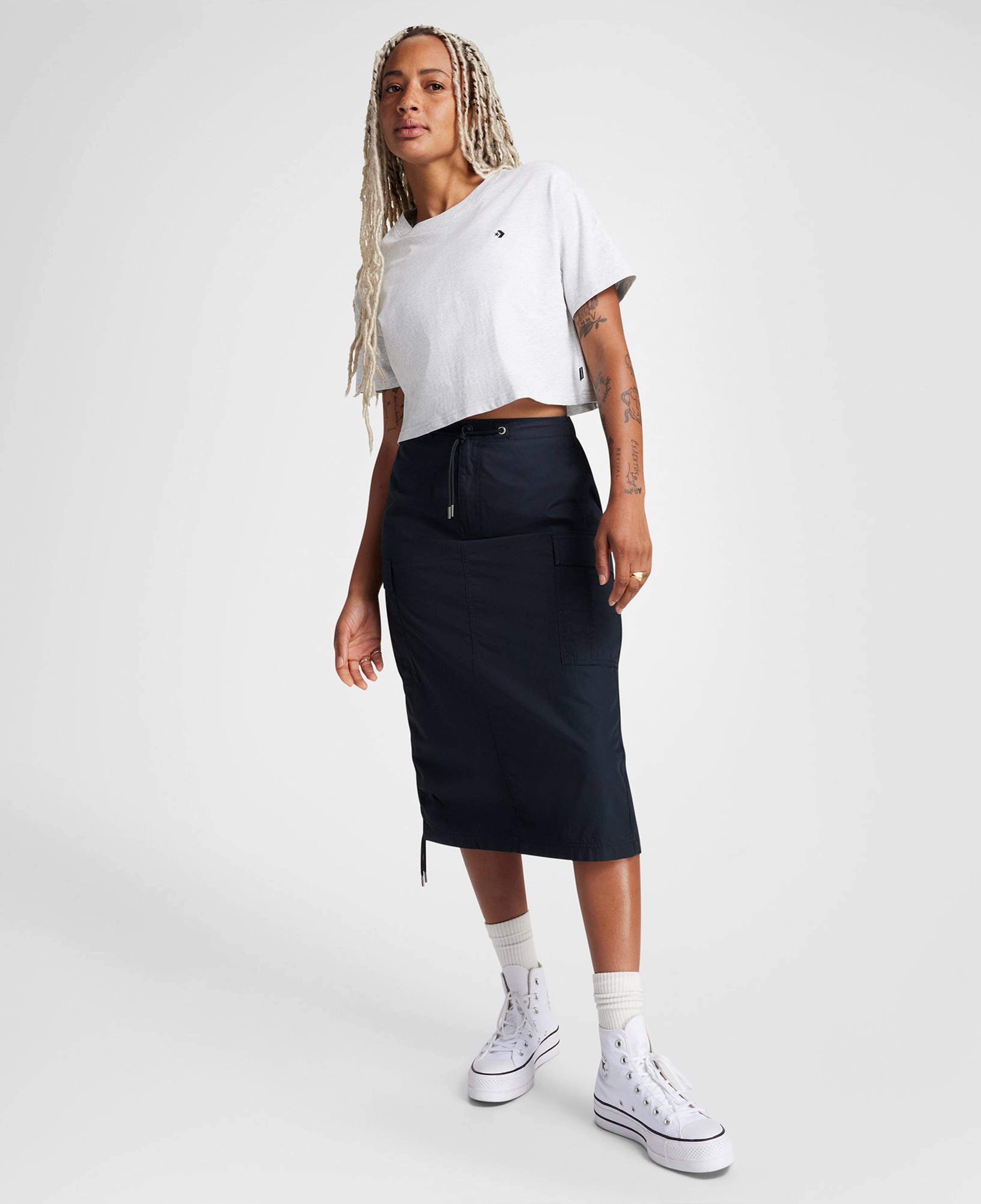 Converse Kadın Gri T-Shirt