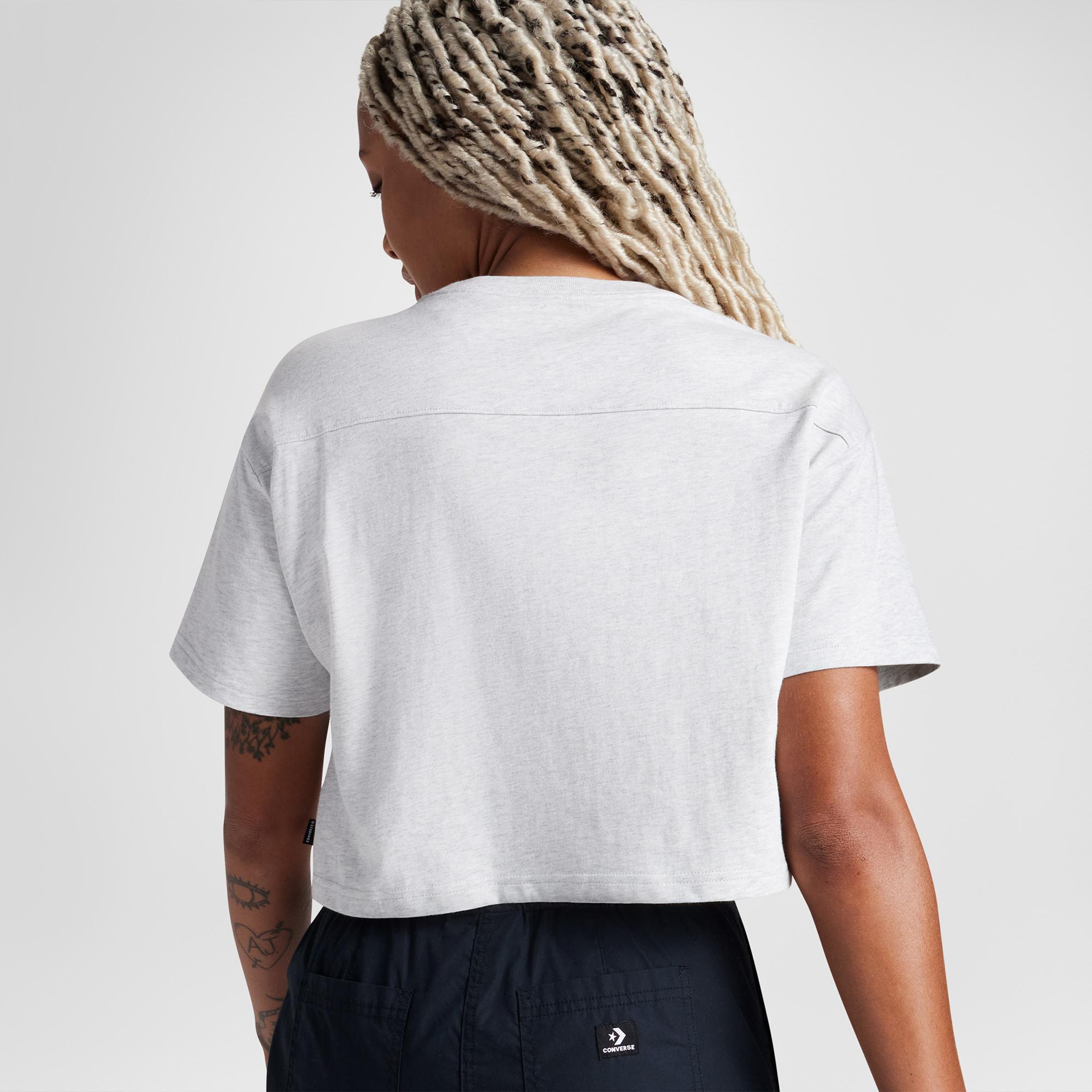 Converse Kadın Gri T-Shirt