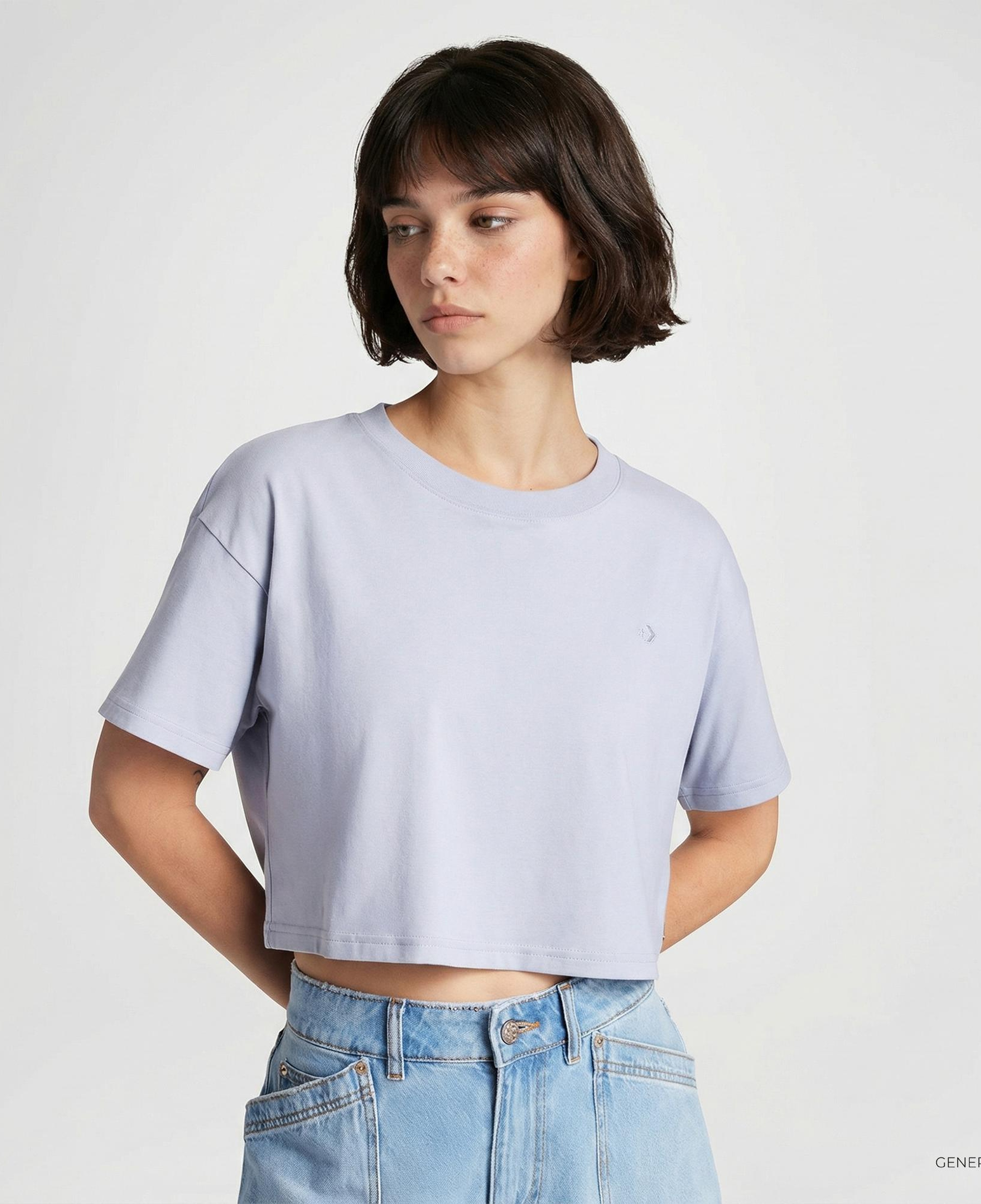 Converse Kadın Lila T-Shirt