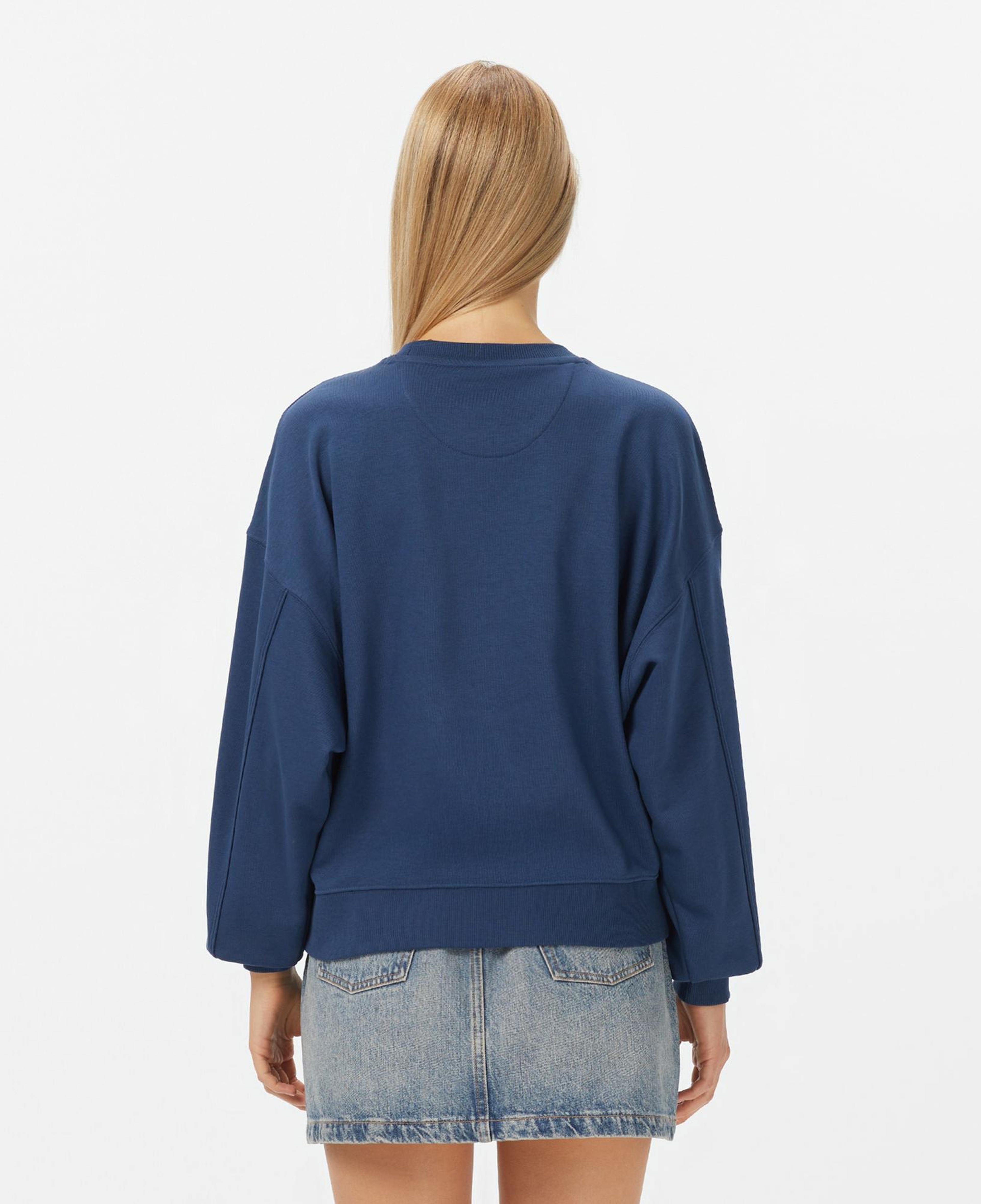 Guess Hotfix Kadın Mavi Sweatshirt