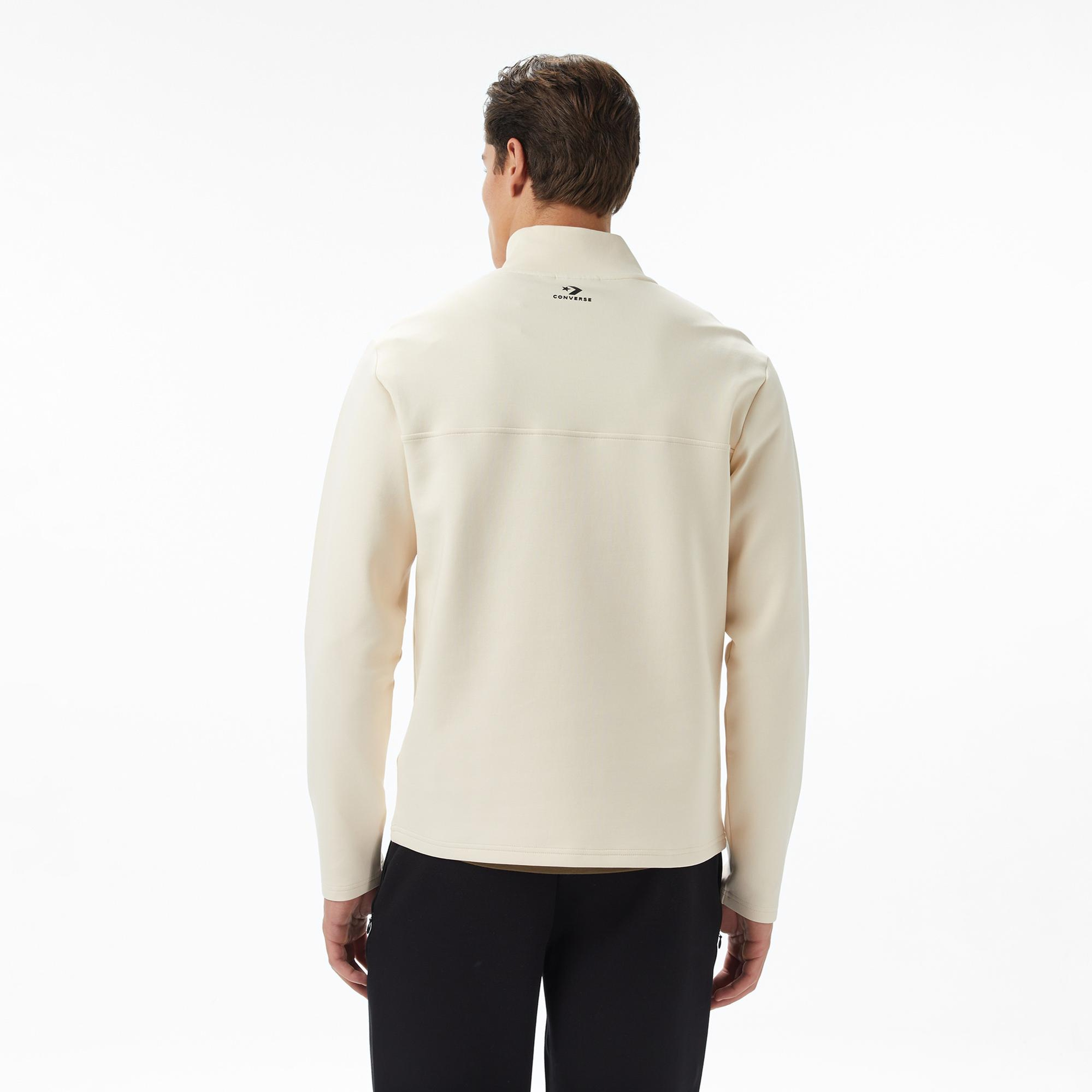 Converse Erkek Krem Sweatshirt