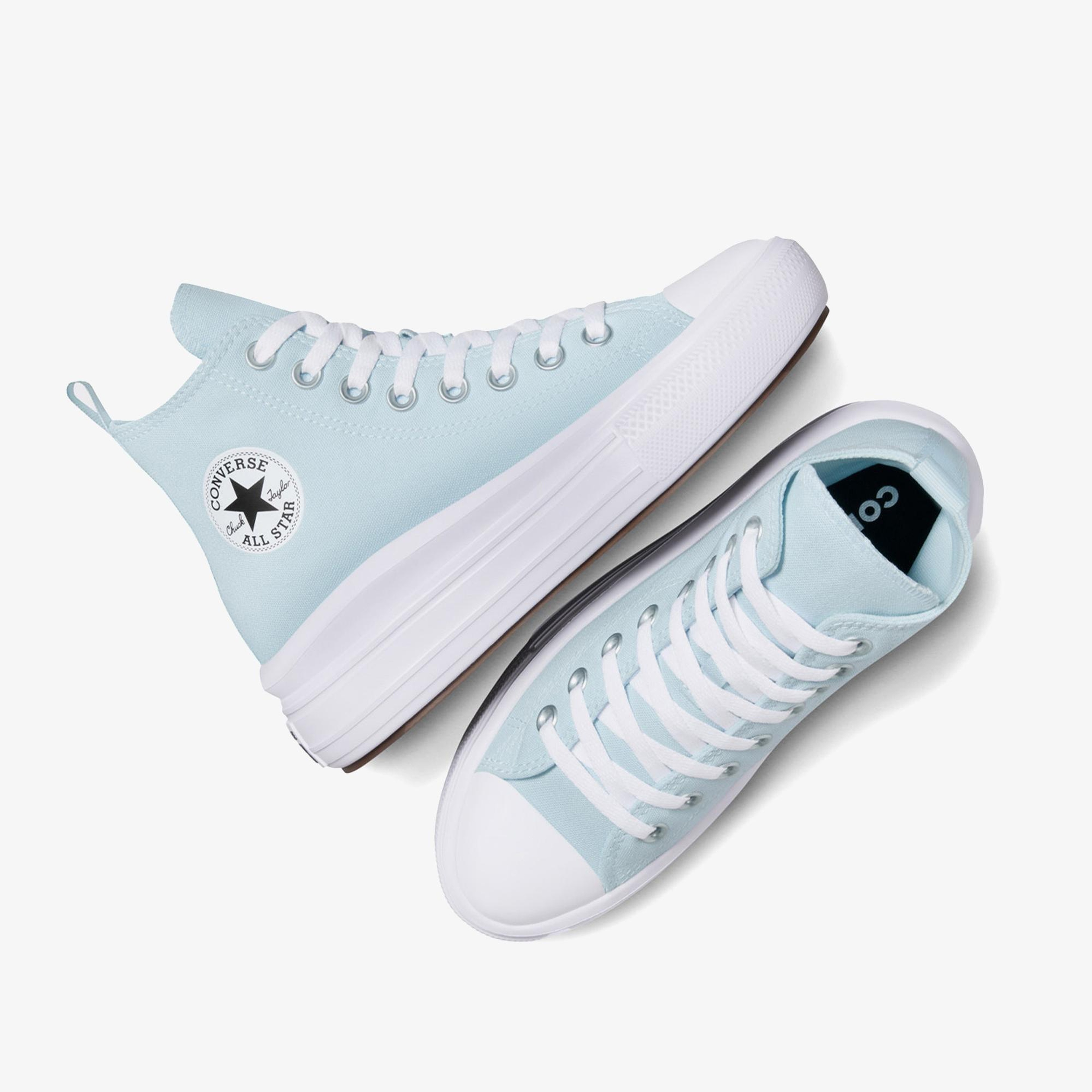 Converse Chuck Taylor All Star Move Platform Genç Mavi Sneaker