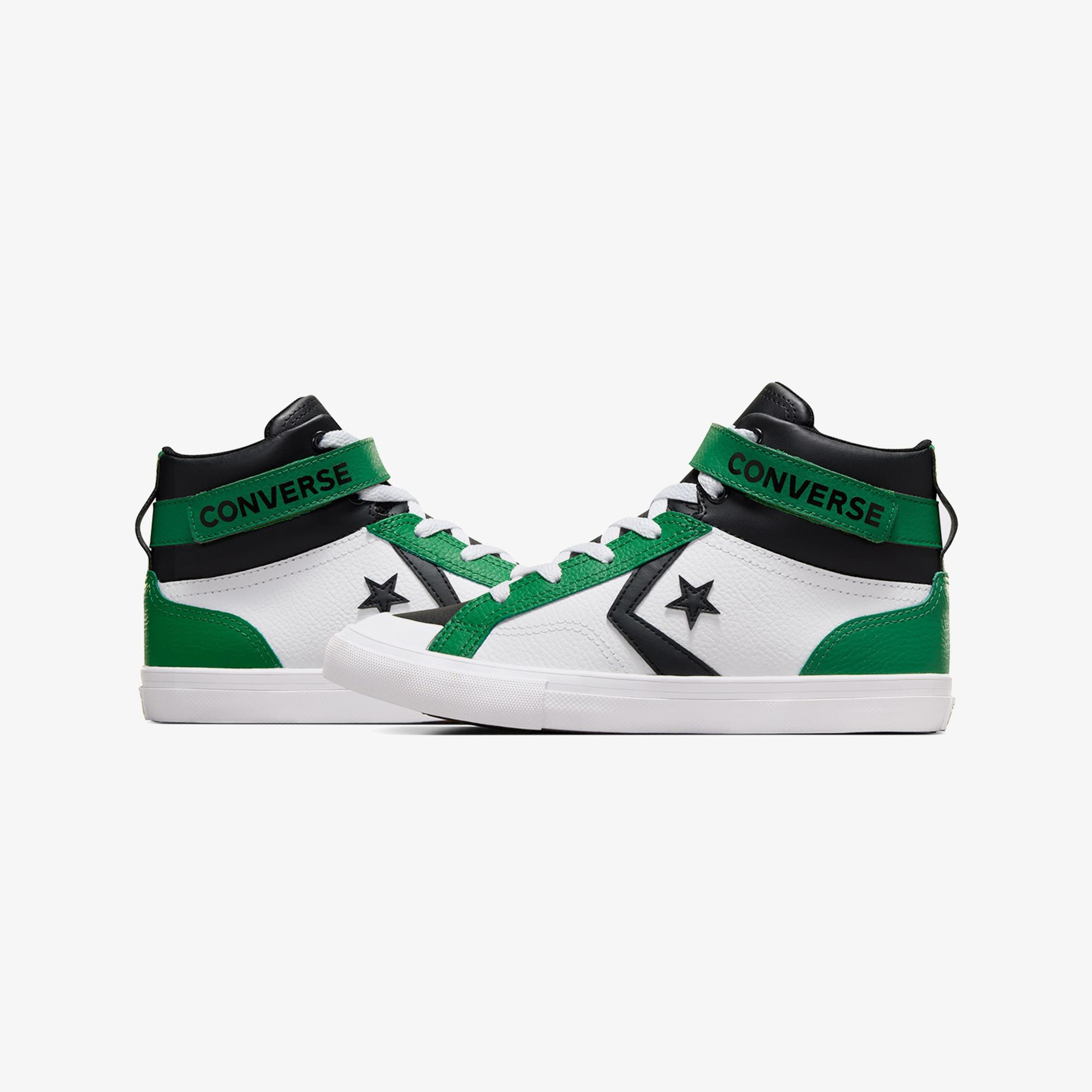 Converse Pro Blaze Genç Beyaz Deri Sneaker