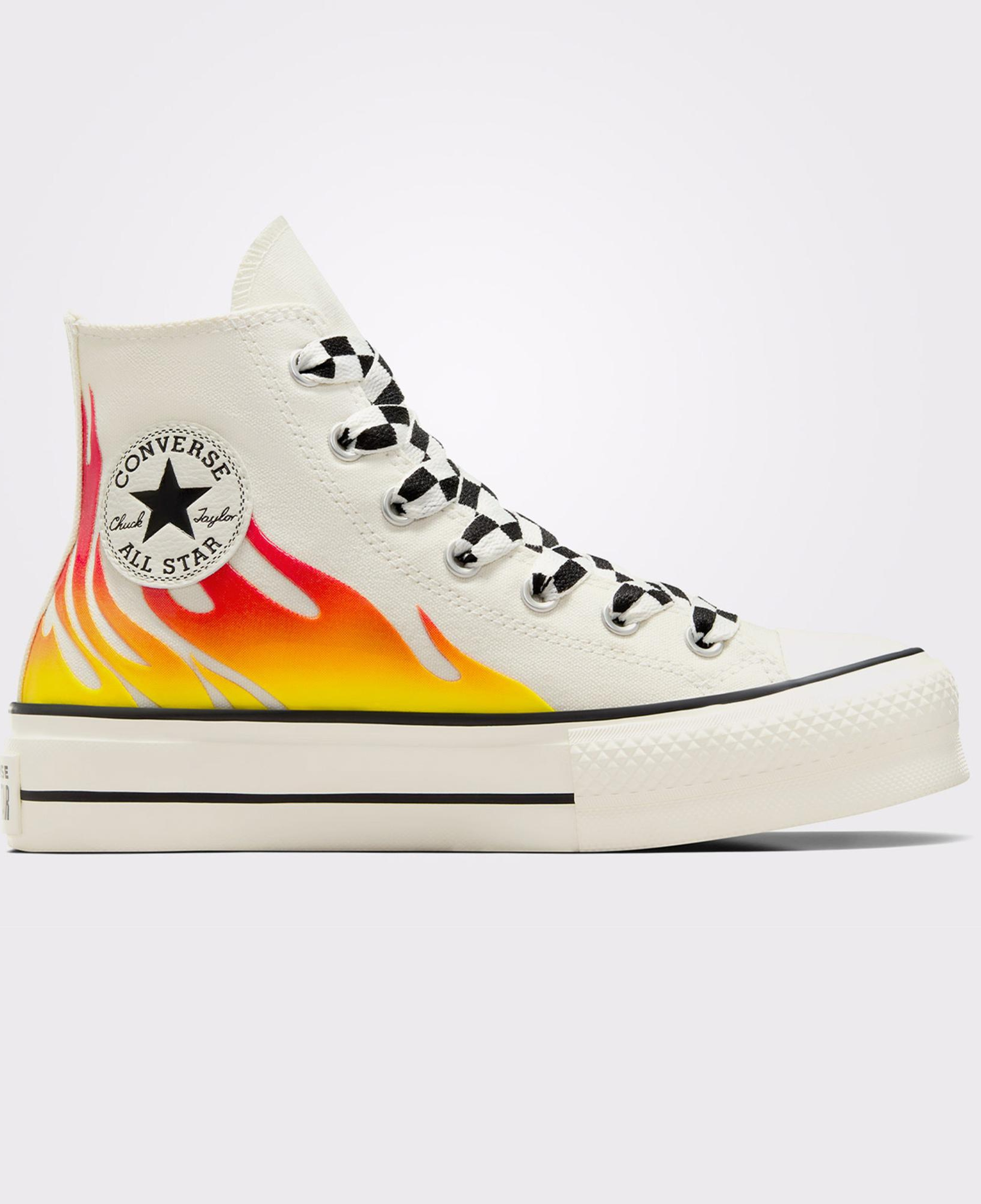 Converse Chuck Taylor All Star Lift Kadın Krem Platform Sneaker