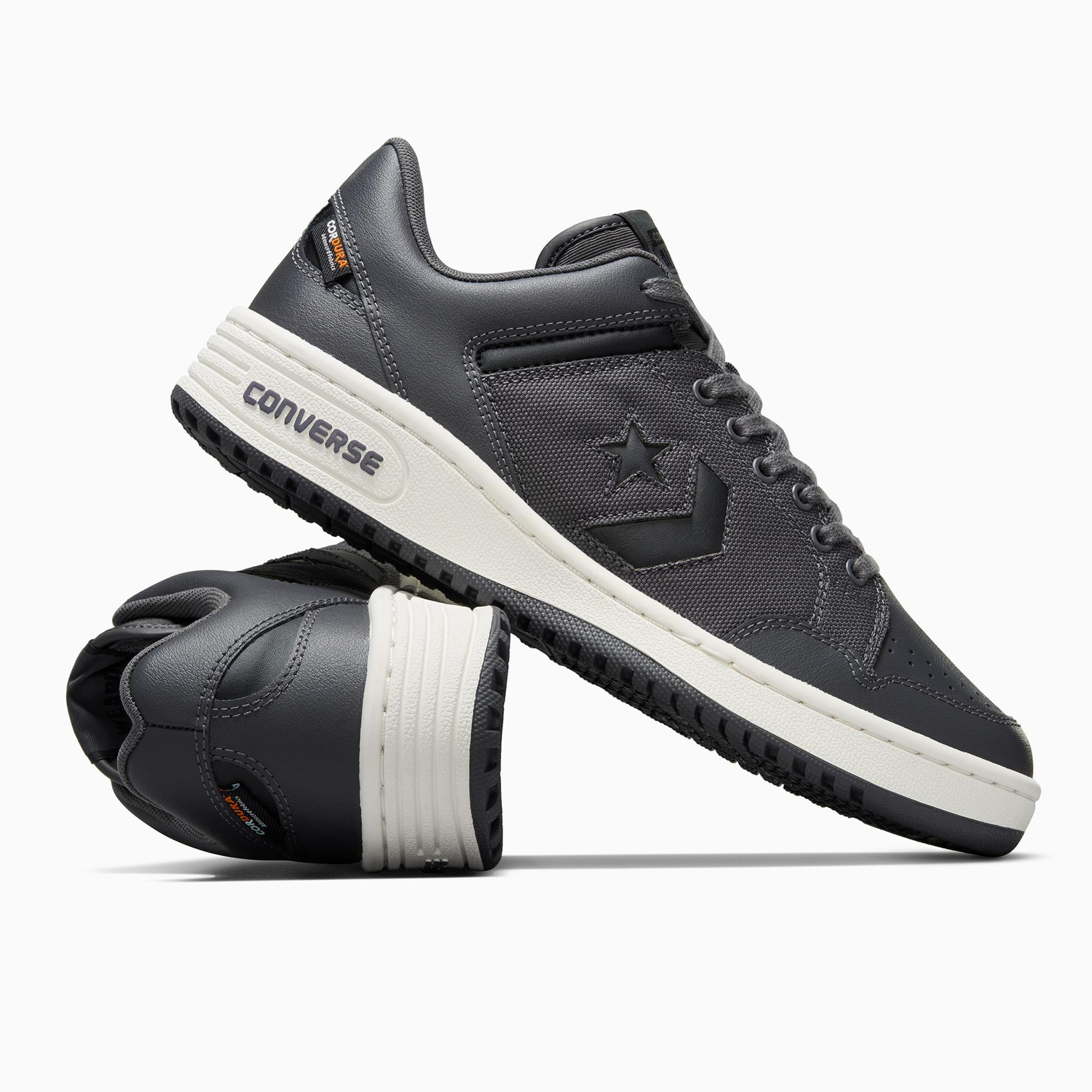 Converse Weapon Unisex Gri Deri & Cordura Sneaker