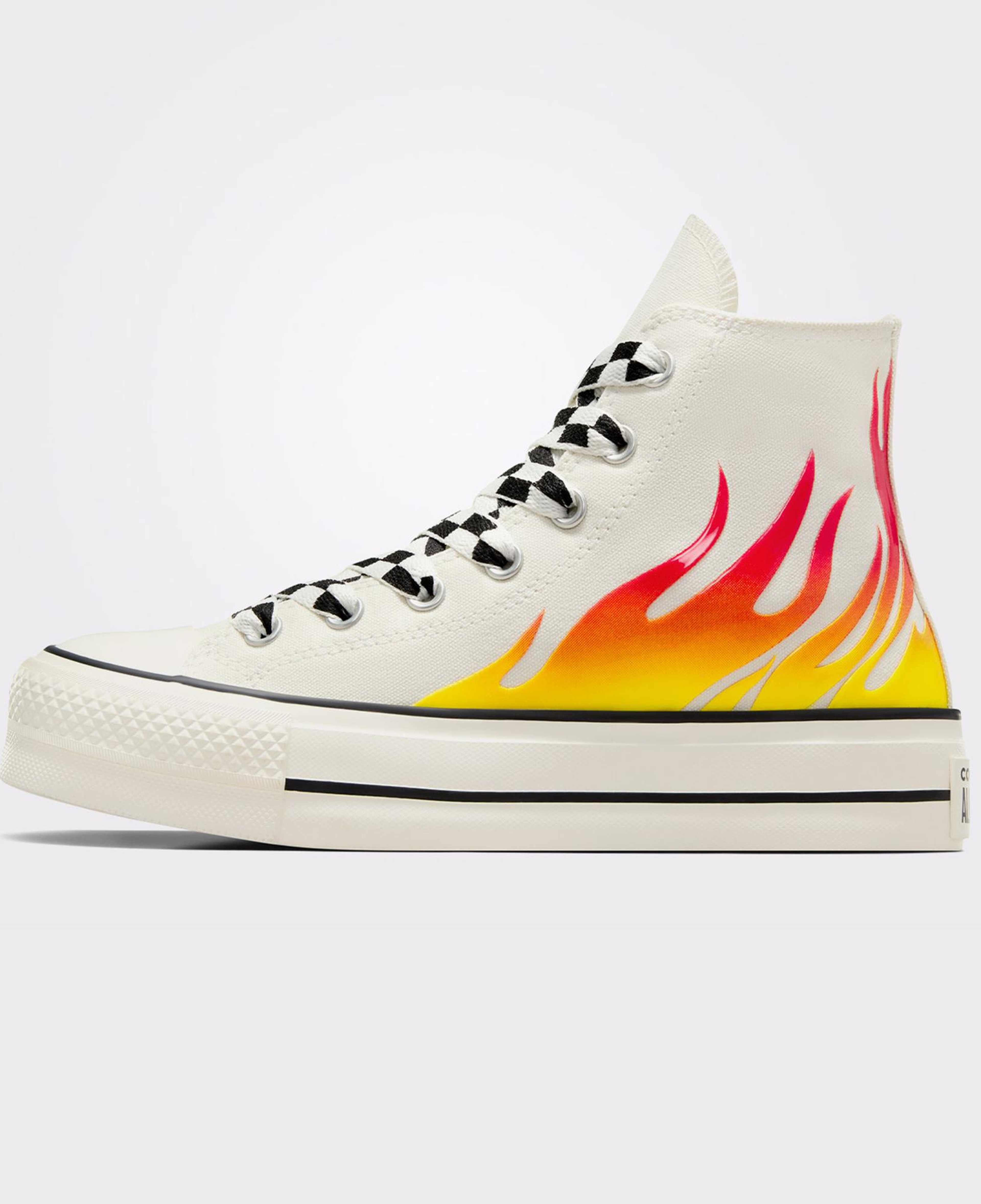 Converse Chuck Taylor All Star Lift Kadın Krem Platform Sneaker