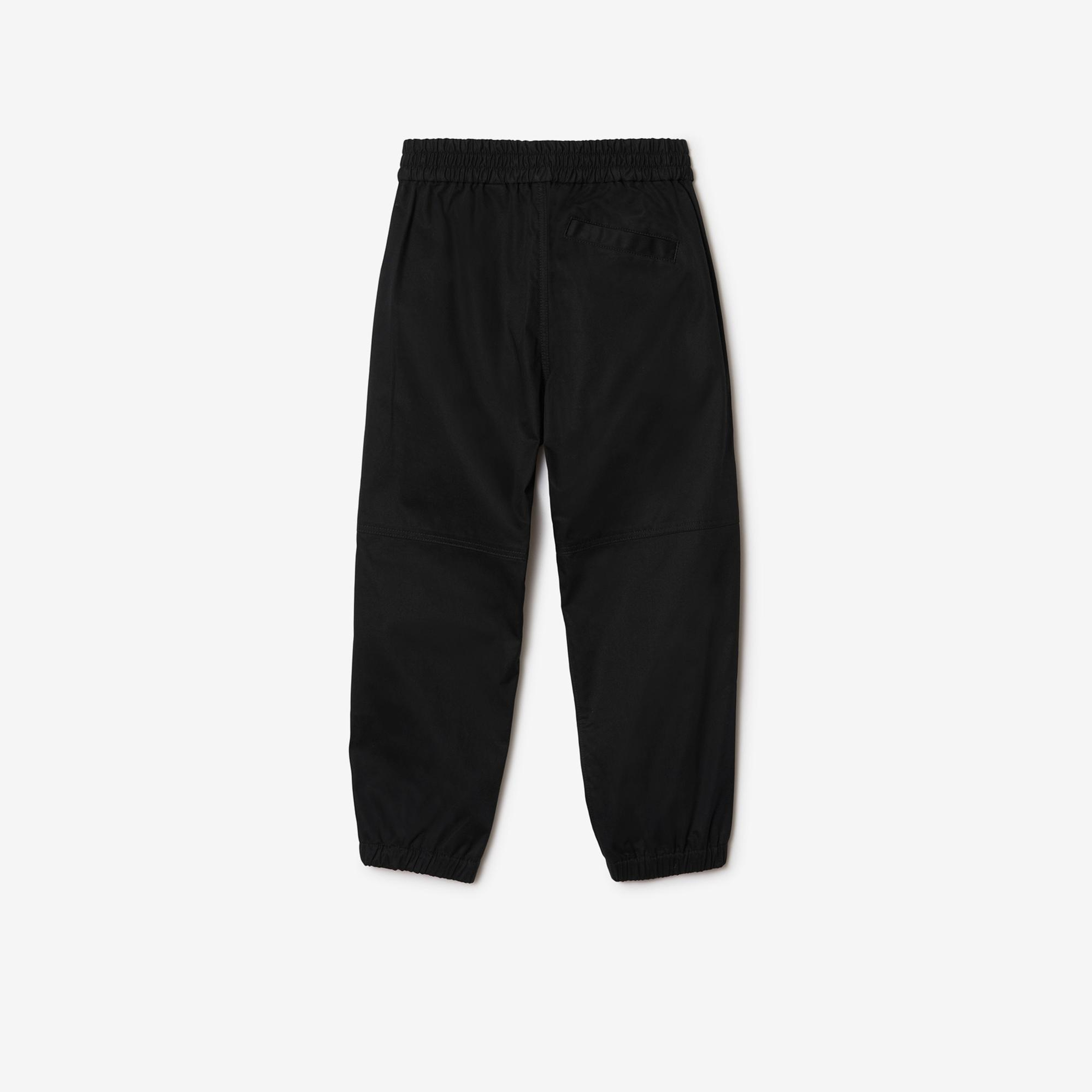 Burberry Pamuk Çocuk Siyah Pantolon