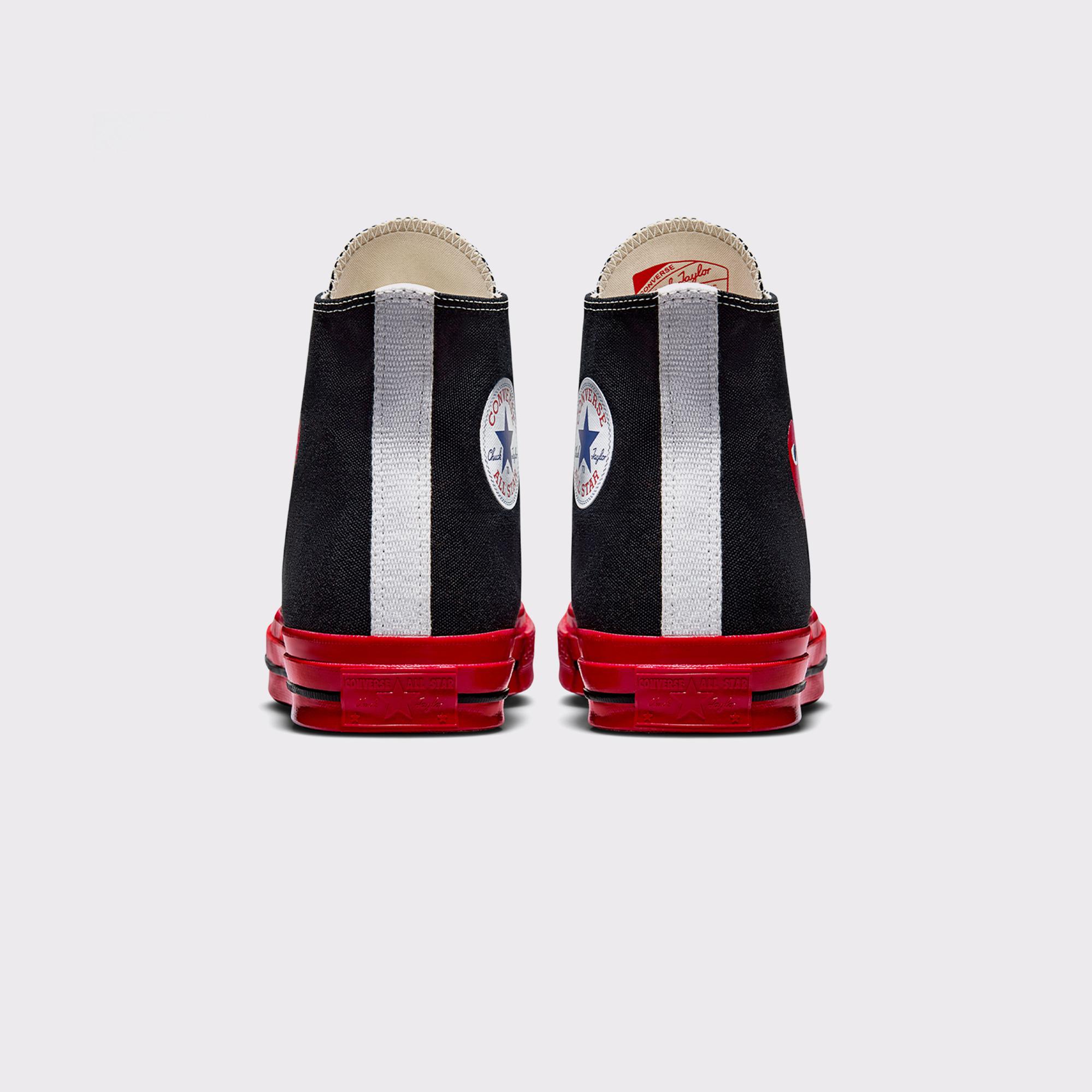 Converse X Comme Des Garçons Play Chuck 70 Unisex Siyah Sneaker