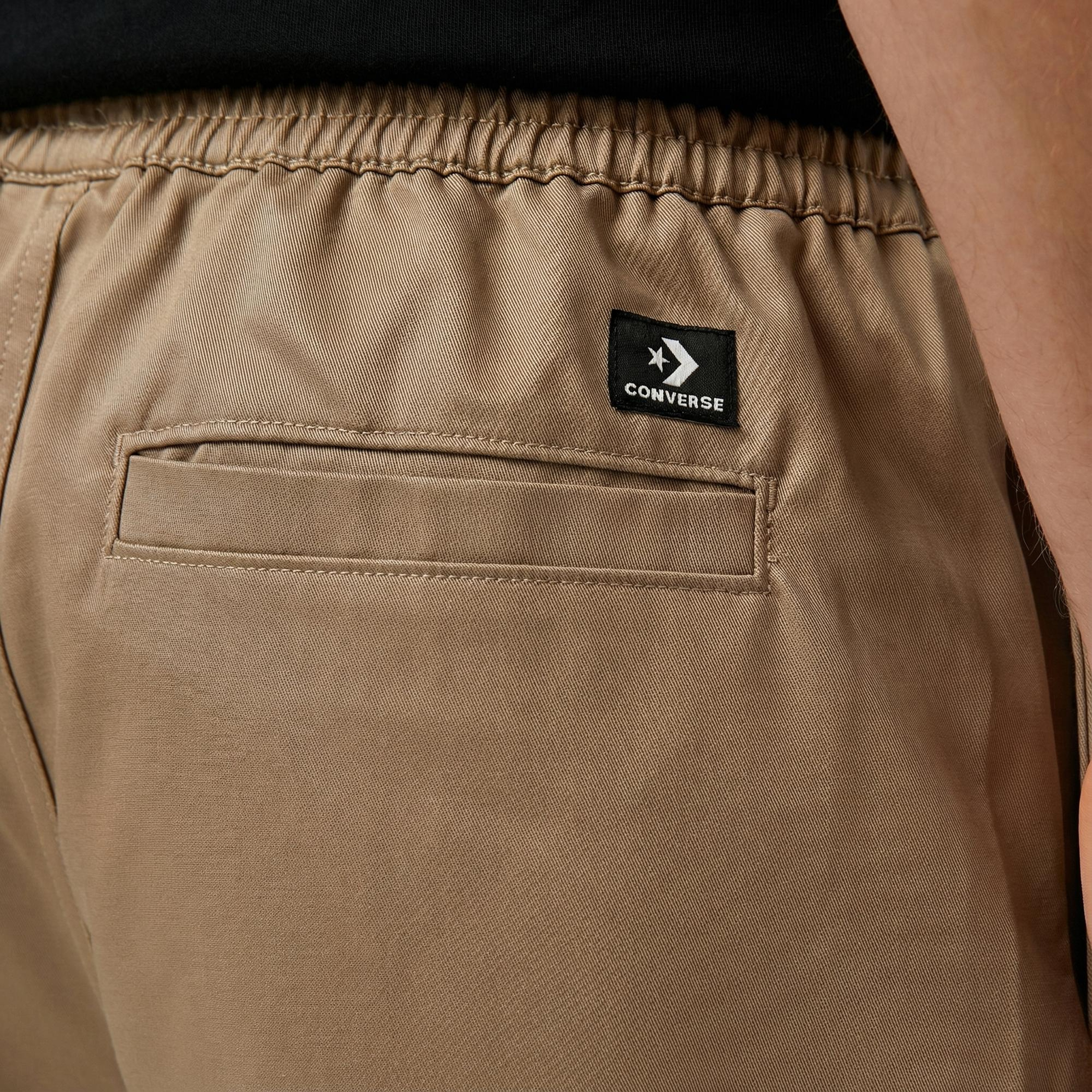 Converse Erkek Baskılı Bej Pantolon