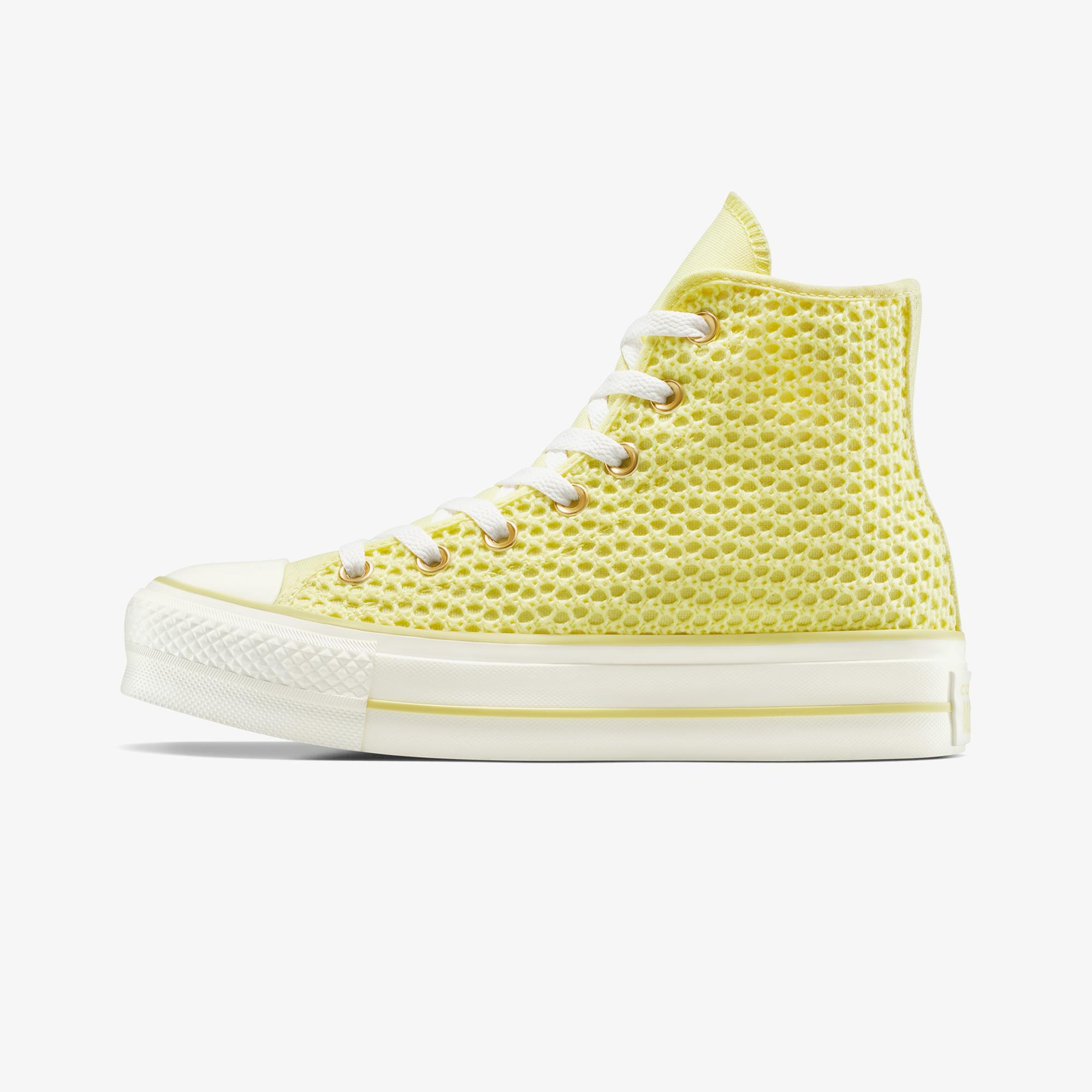 Converse Chuck Taylor All Star Knit Kadın Sarı Sneaker