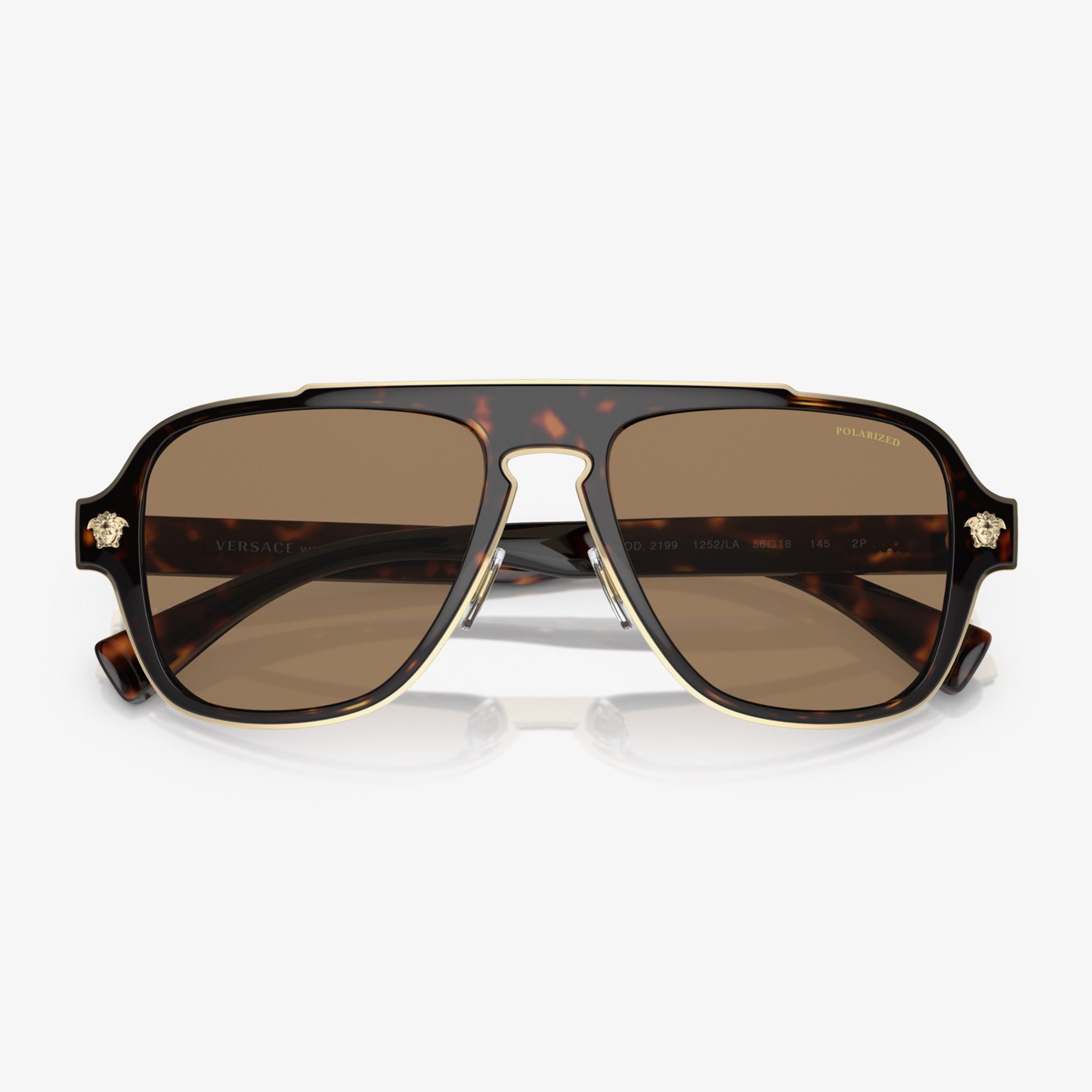 Versace VE2199 Erkek Kahverengi Güneş Gözlüğü