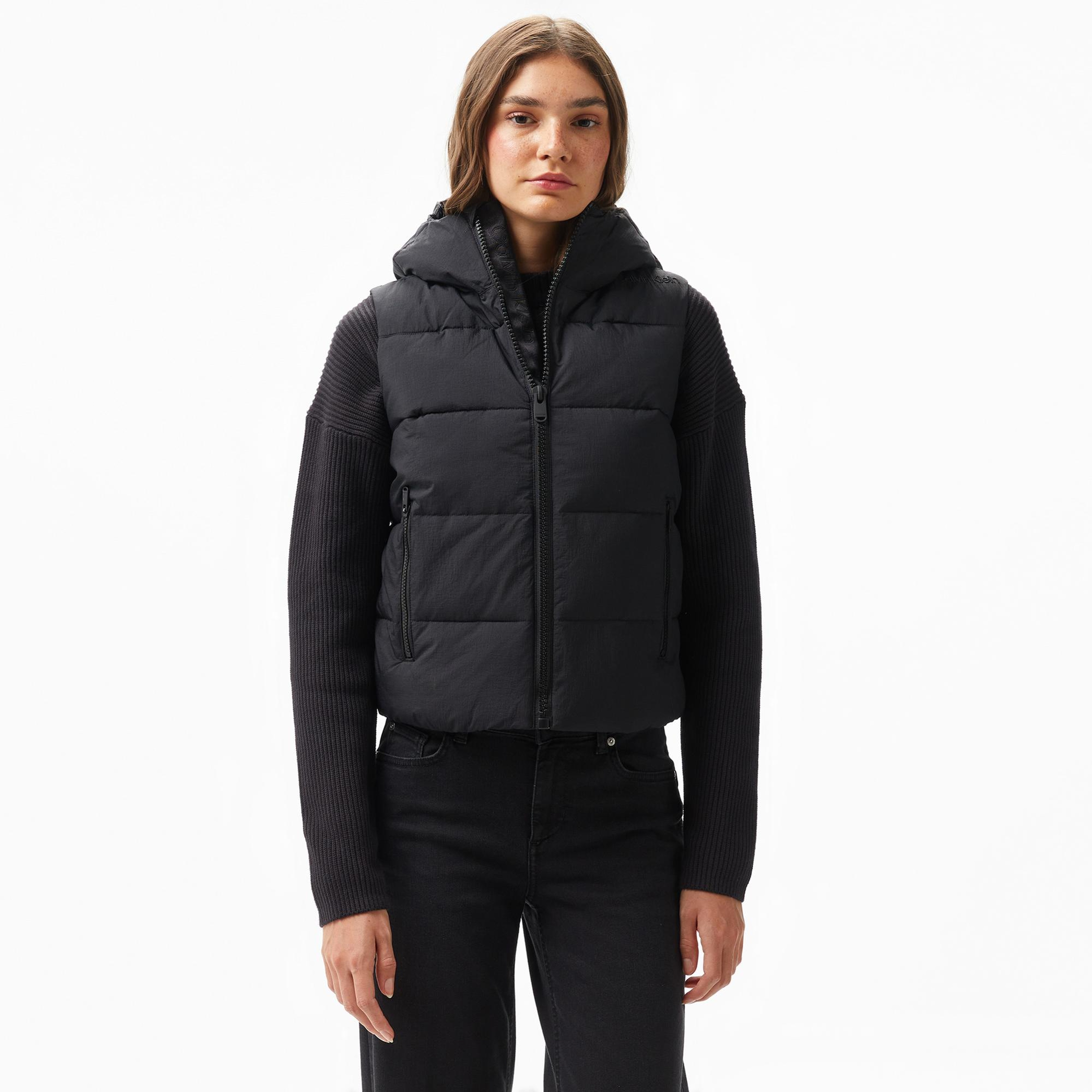 Calvin Klein Kadın Siyah Yelek