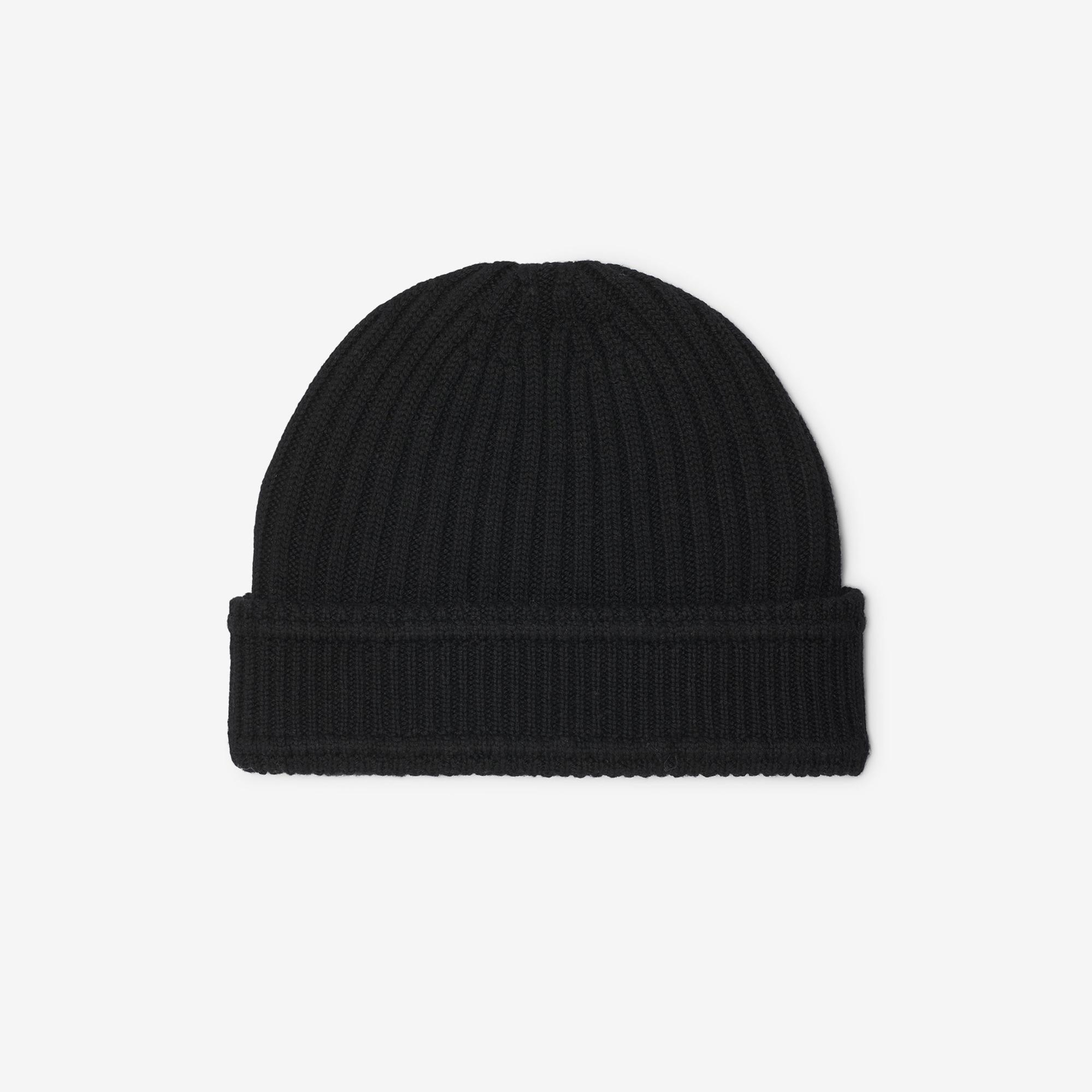 Burberry Haw Logo Wool Erkek Siyah Bere